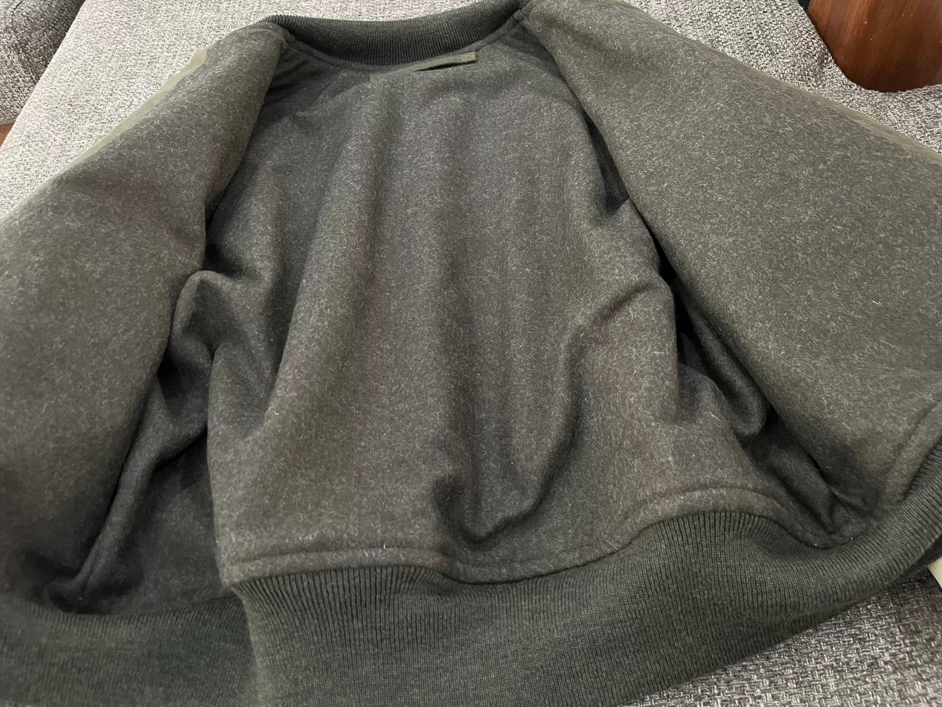 Nigel Cabourn Nigel Cabourn 24AW M42 Leather Sleeve Deck Jacket Size US M / EU 48-50 / 2 - 4 Thumbnail