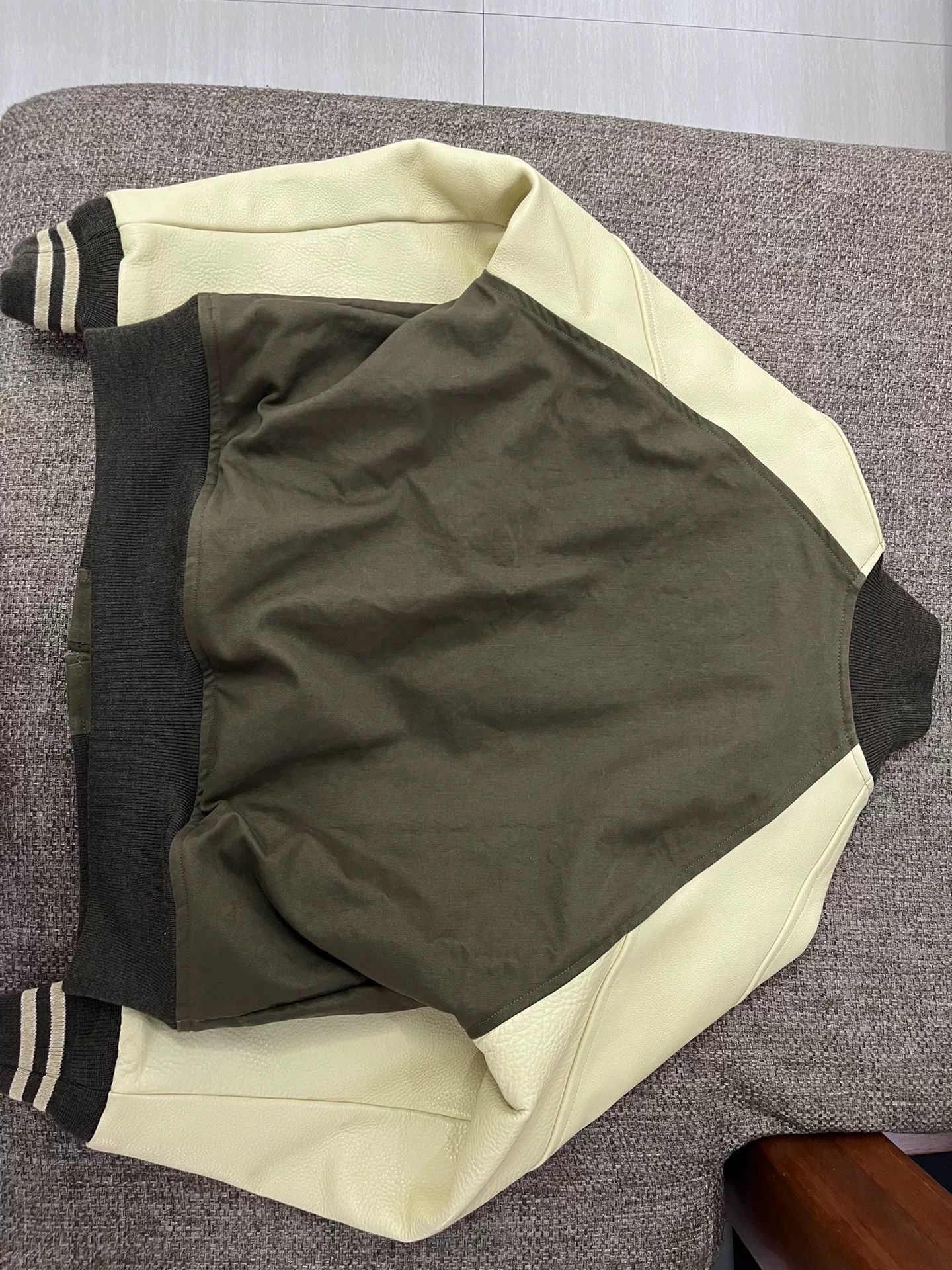 Nigel Cabourn Nigel Cabourn 24AW M42 Leather Sleeve Deck Jacket Size US M / EU 48-50 / 2 - 3 Thumbnail