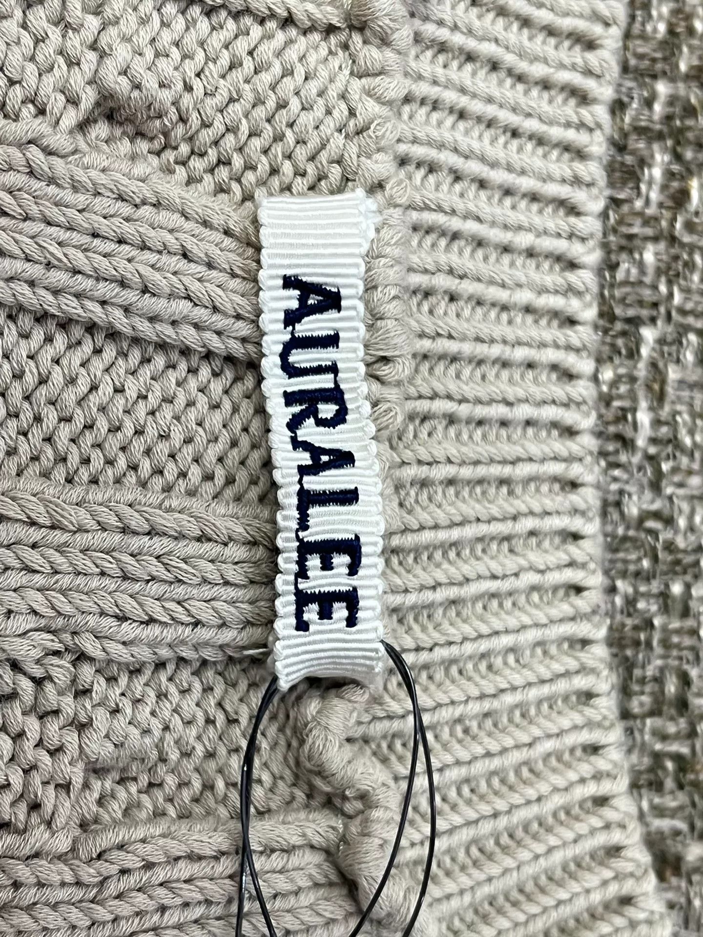 Auralee Auralee College Cable Knit Sweater Size US XXL / EU 58 / 5 - 7 Thumbnail