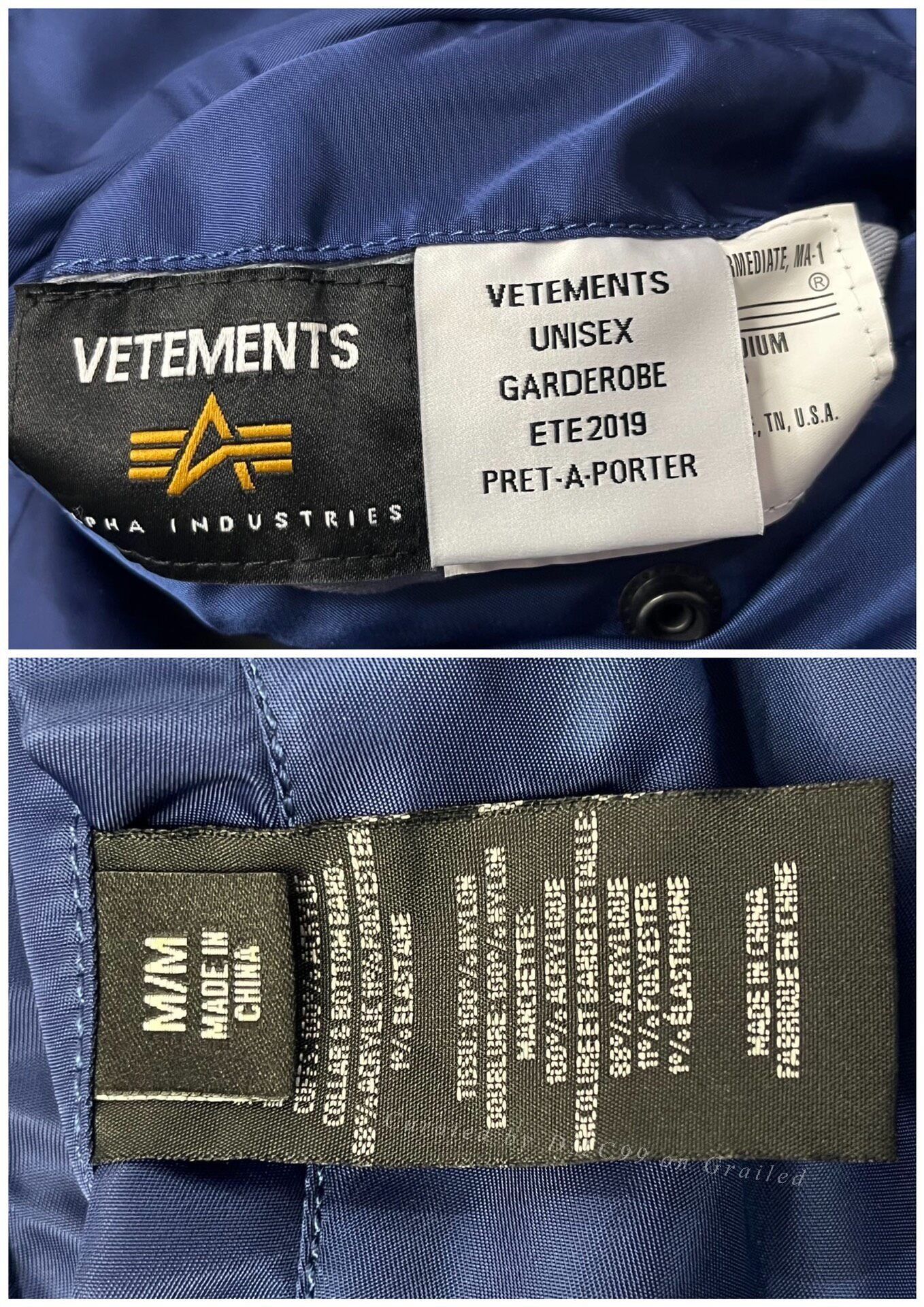 Vetements VETEMENTS 19SS Alpha Collaborative Bomber Size US M / EU 48-50 / 2 - 9 Thumbnail