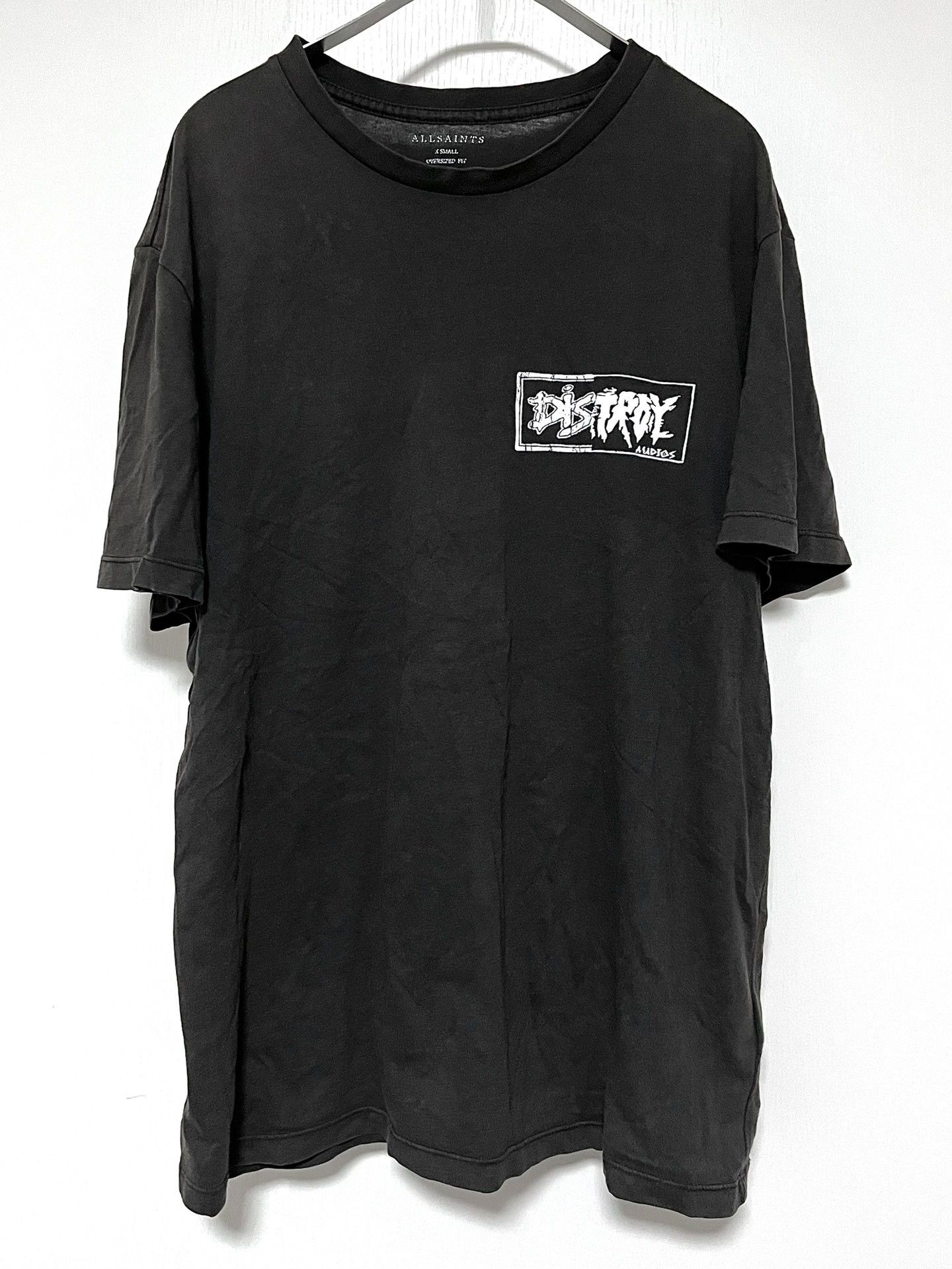 Allsaints All Saints Washed Vintage Cracked Print T-shirt Size US XS / EU 42 / 0 - 2 Thumbnail