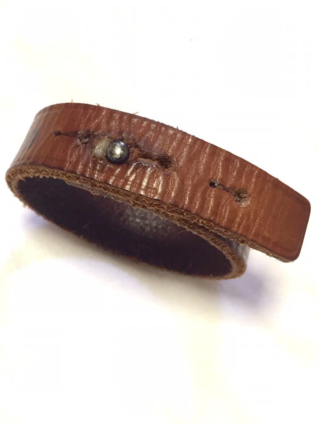 Yohji Yamamoto Yohji Yamamoto Archive Leather Bracelet Size ONE SIZE - 8 Thumbnail