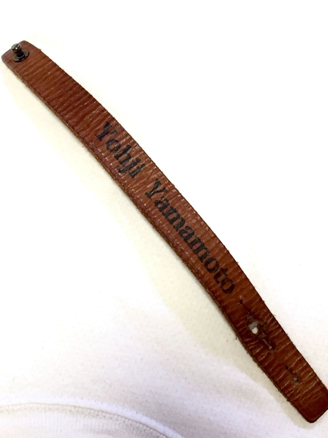 Yohji Yamamoto Yohji Yamamoto Archive Leather Bracelet Size ONE SIZE - 3 Thumbnail