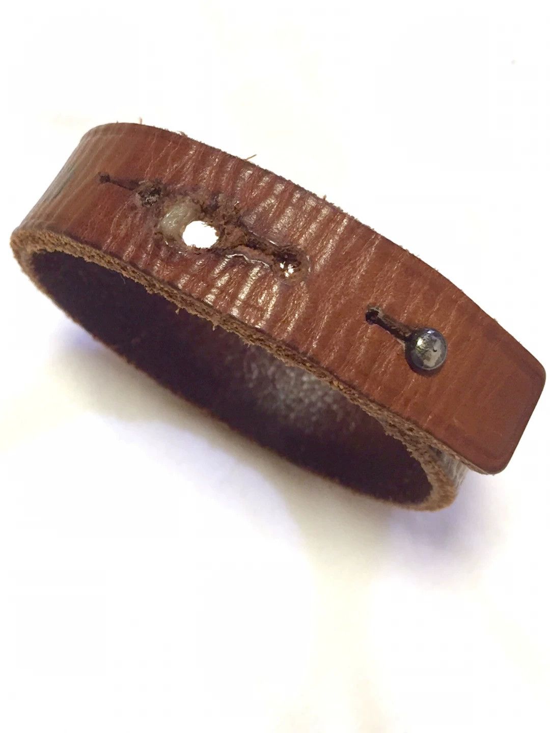 Yohji Yamamoto Yohji Yamamoto Archive Leather Bracelet Size ONE SIZE - 9 Thumbnail