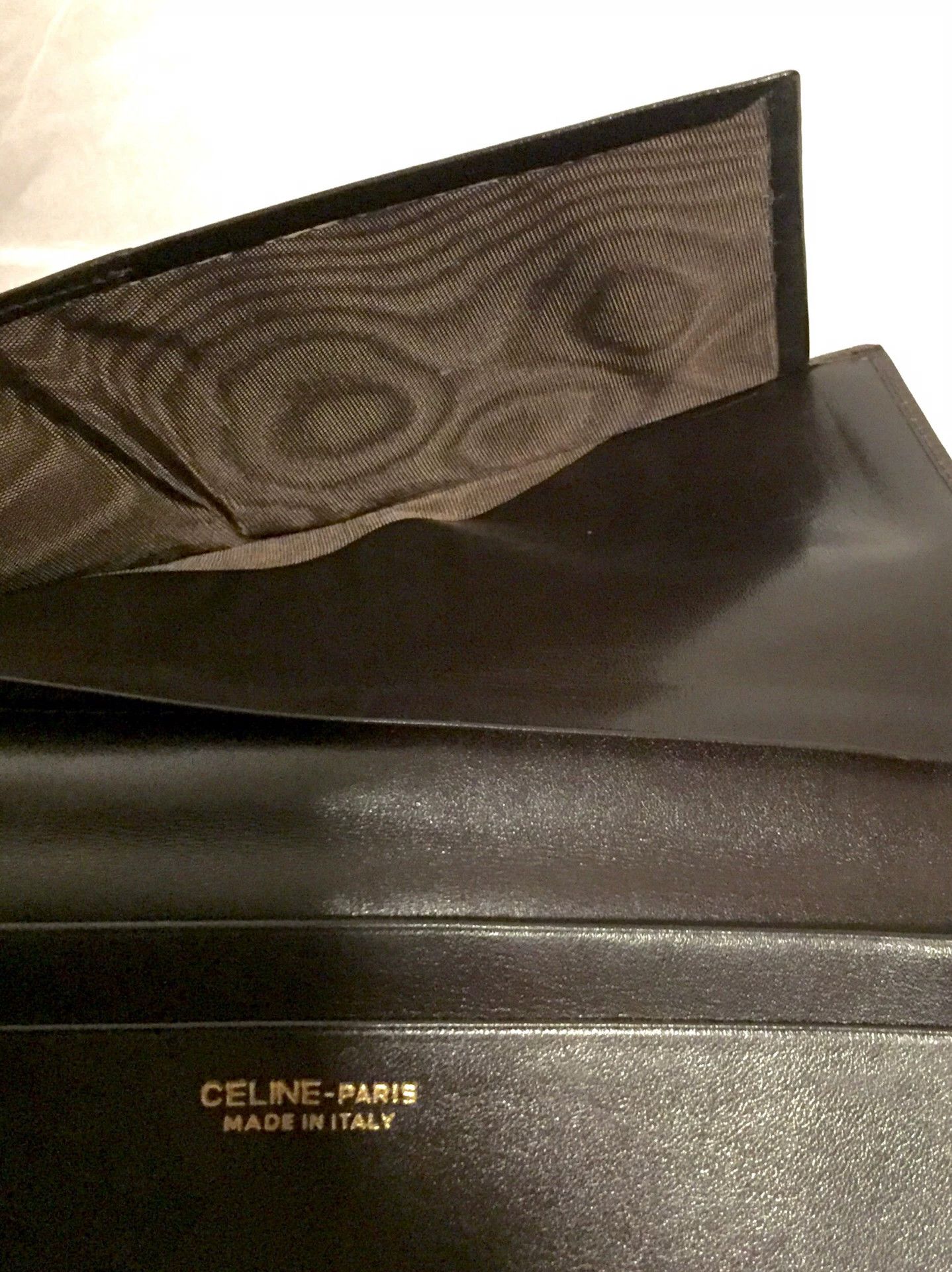 Celine CELINE Long Wallet with Logo & Carriage Size ONE SIZE - 9 Thumbnail