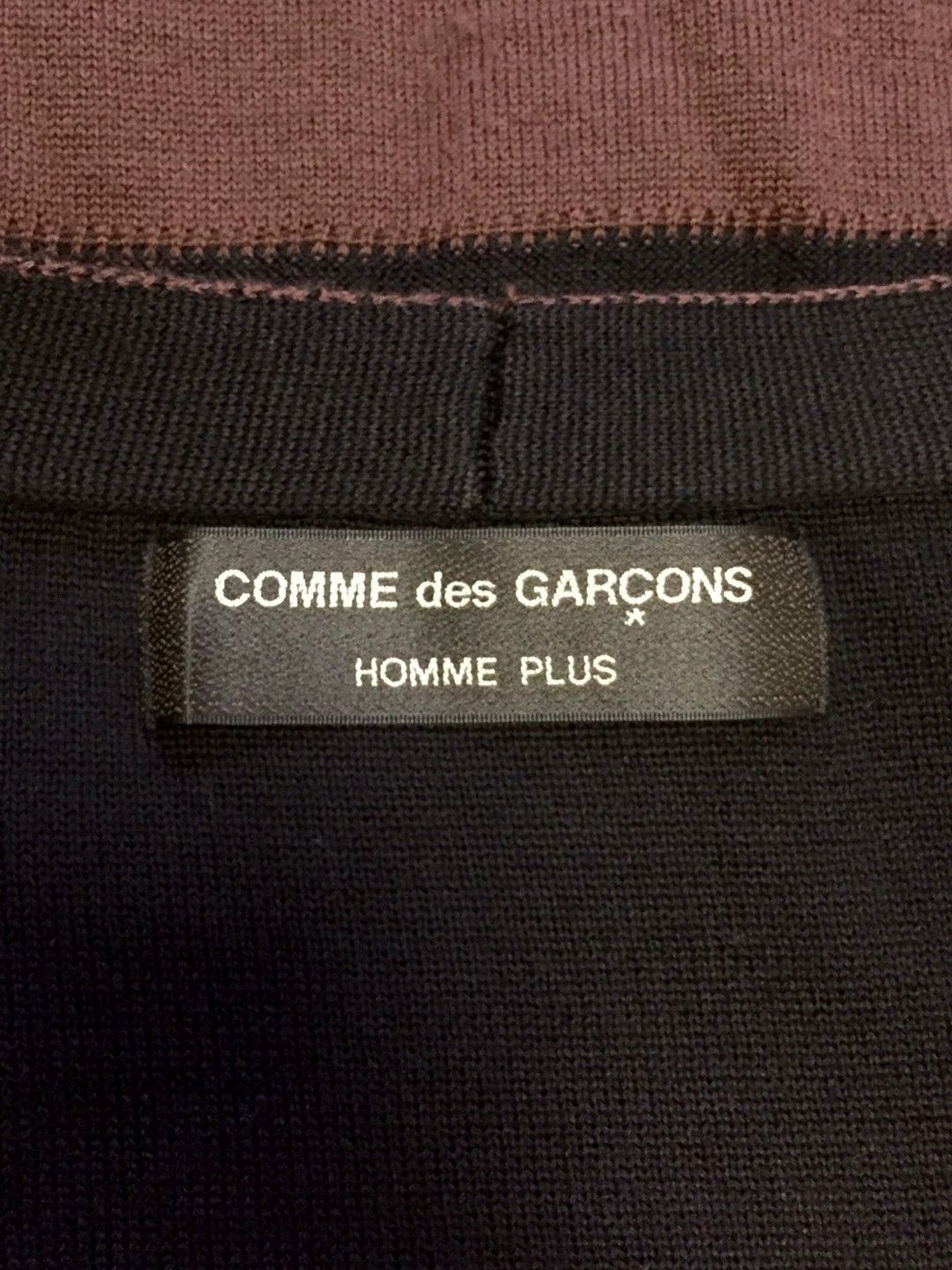 Comme des Garcons Homme Plus Comme des Garcons Plus Archive Wool Cardigan Size US M / EU 48-50 / 2 - 2 Thumbnail