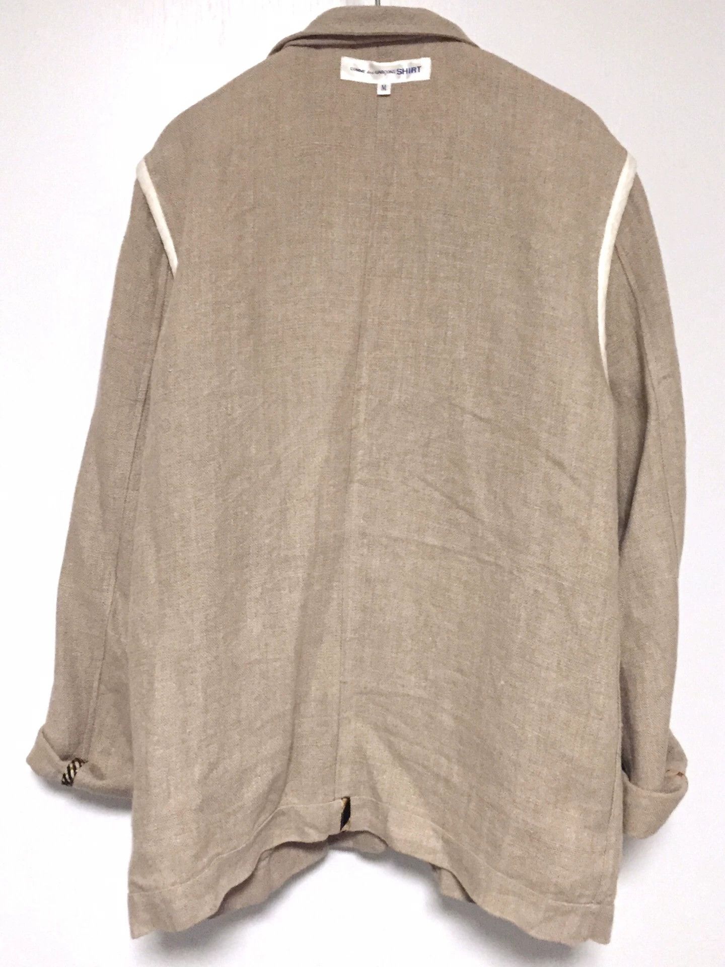 Comme des Garcons SHIRT COMME des GARCONS SHIRT Men's Linen Blazer Size US M / EU 48-50 / 2 - 7 Thumbnail