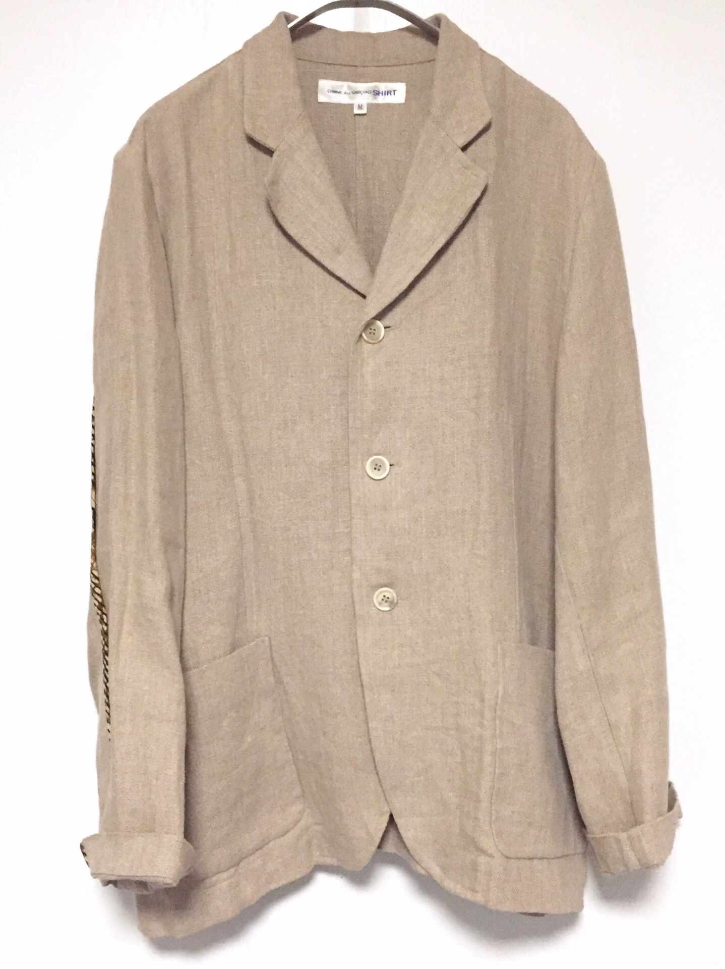 Comme des Garcons SHIRT COMME des GARCONS SHIRT Men's Linen Blazer Size US M / EU 48-50 / 2 - 3 Thumbnail