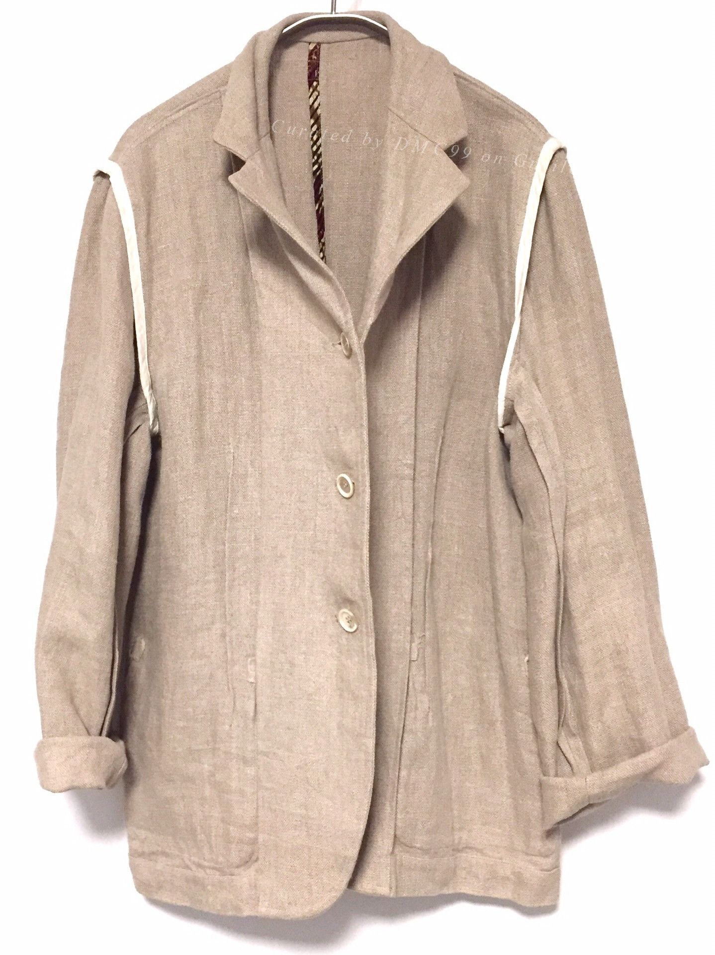 Comme des Garcons SHIRT COMME des GARCONS SHIRT Men's Linen Blazer Size US M / EU 48-50 / 2 - 9 Thumbnail