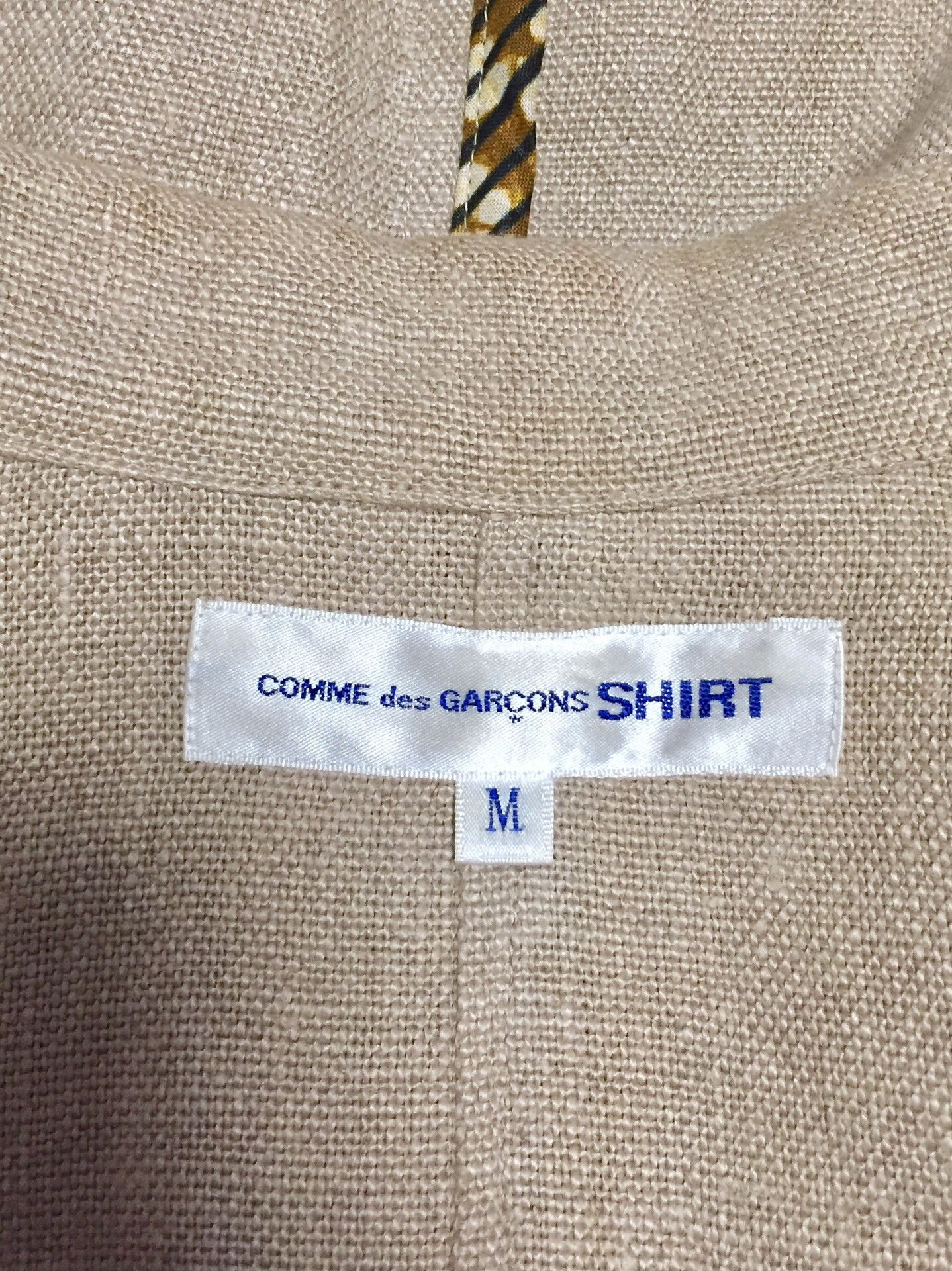 Comme des Garcons SHIRT COMME des GARCONS SHIRT Men's Linen Blazer Size US M / EU 48-50 / 2 - 2 Thumbnail