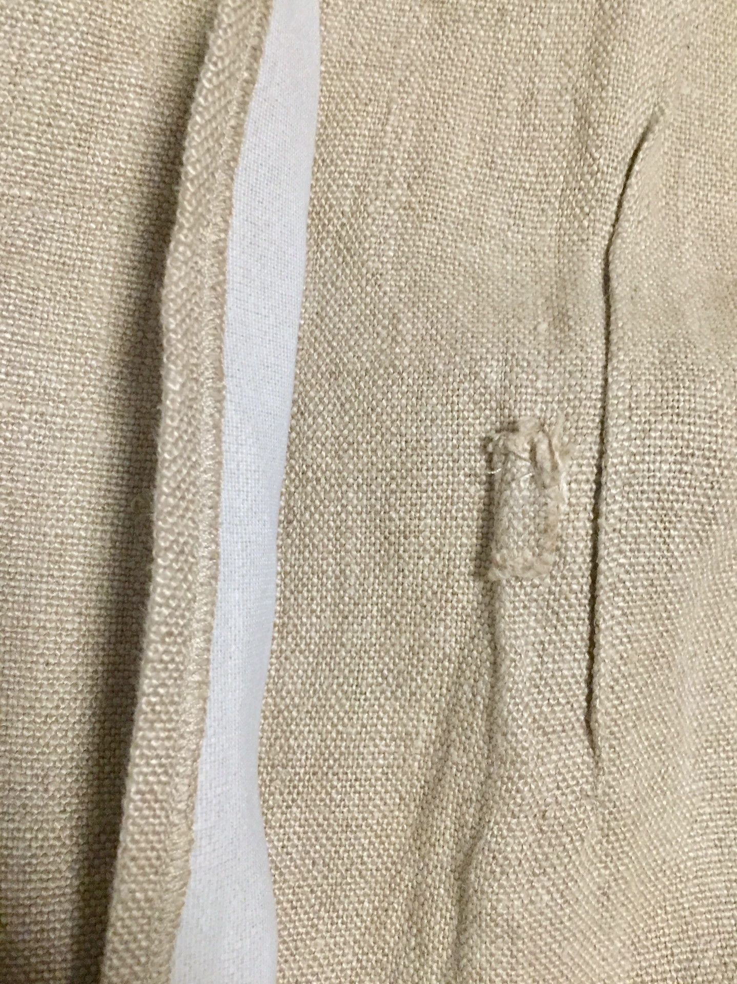 Comme des Garcons SHIRT COMME des GARCONS SHIRT Men's Linen Blazer Size US M / EU 48-50 / 2 - 8 Thumbnail