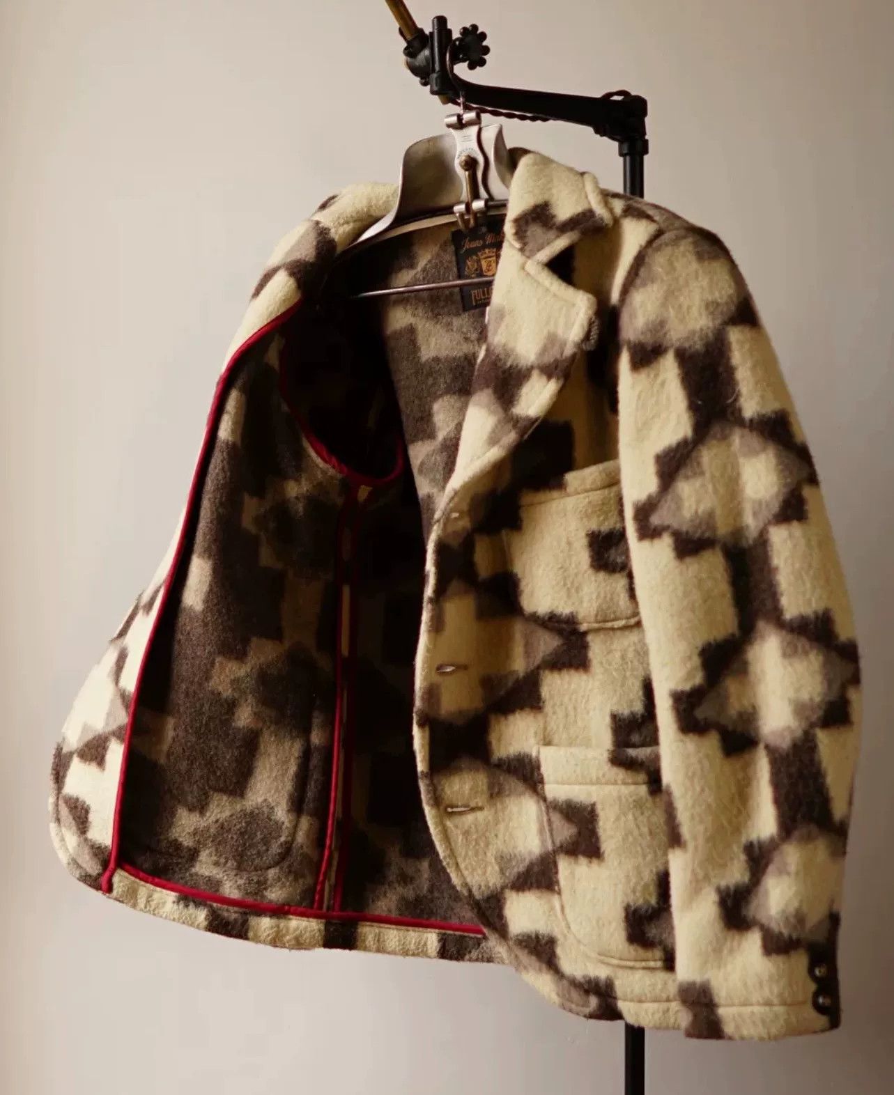 Full Count & Co. Fullcount Indian Style Wool Winter Coat Size US M / EU 48-50 / 2 - 3 Thumbnail