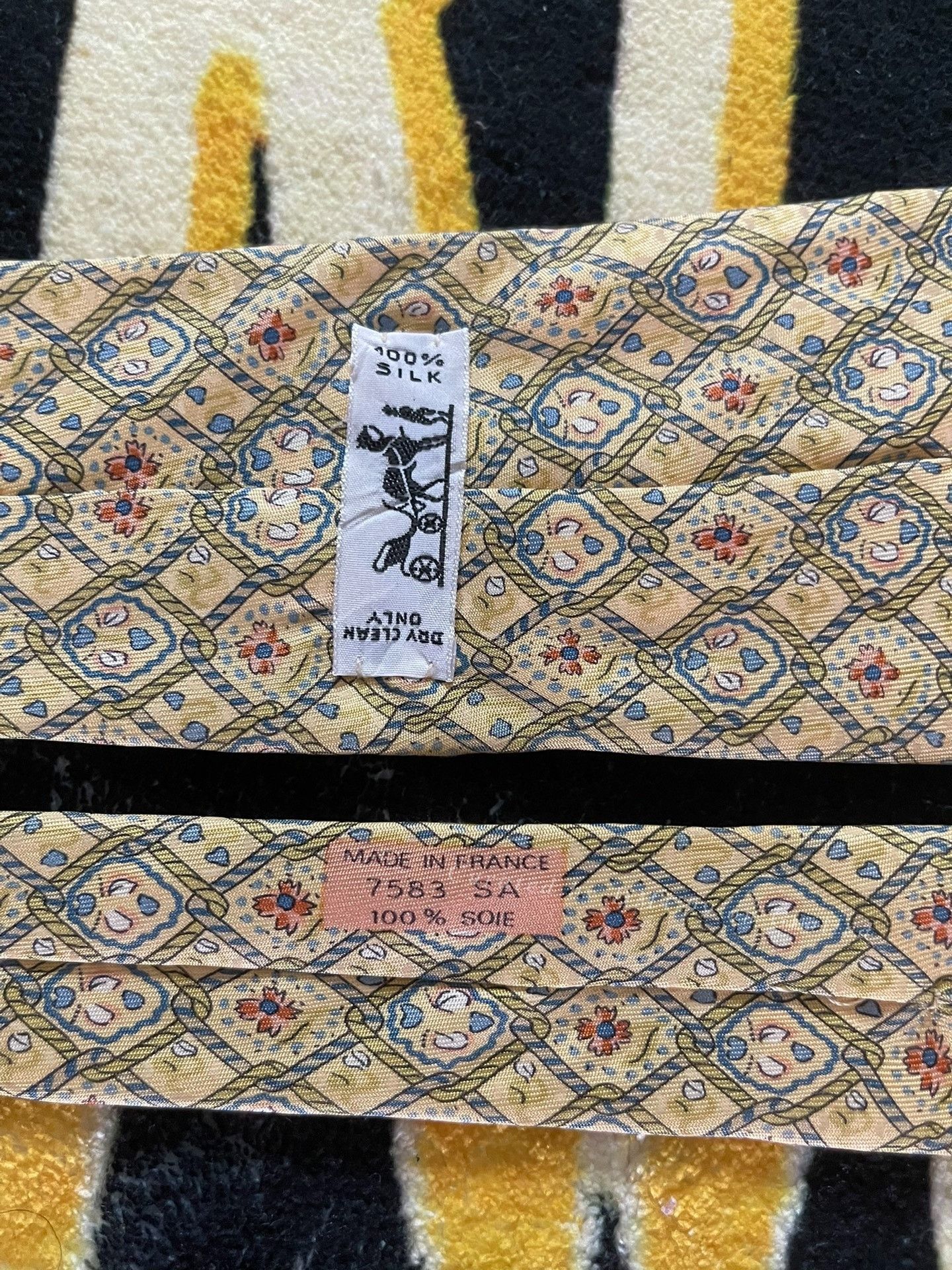 Hermes Hermès Made in France Ties Size ONE SIZE - 9 Thumbnail