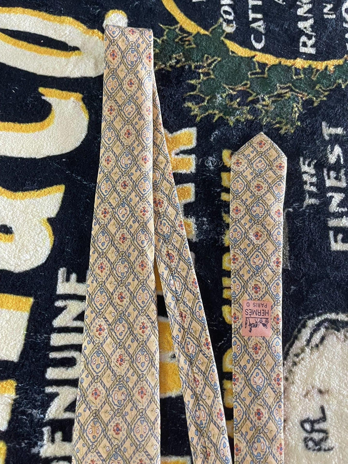 Hermes Hermès Made in France Ties Size ONE SIZE - 7 Thumbnail