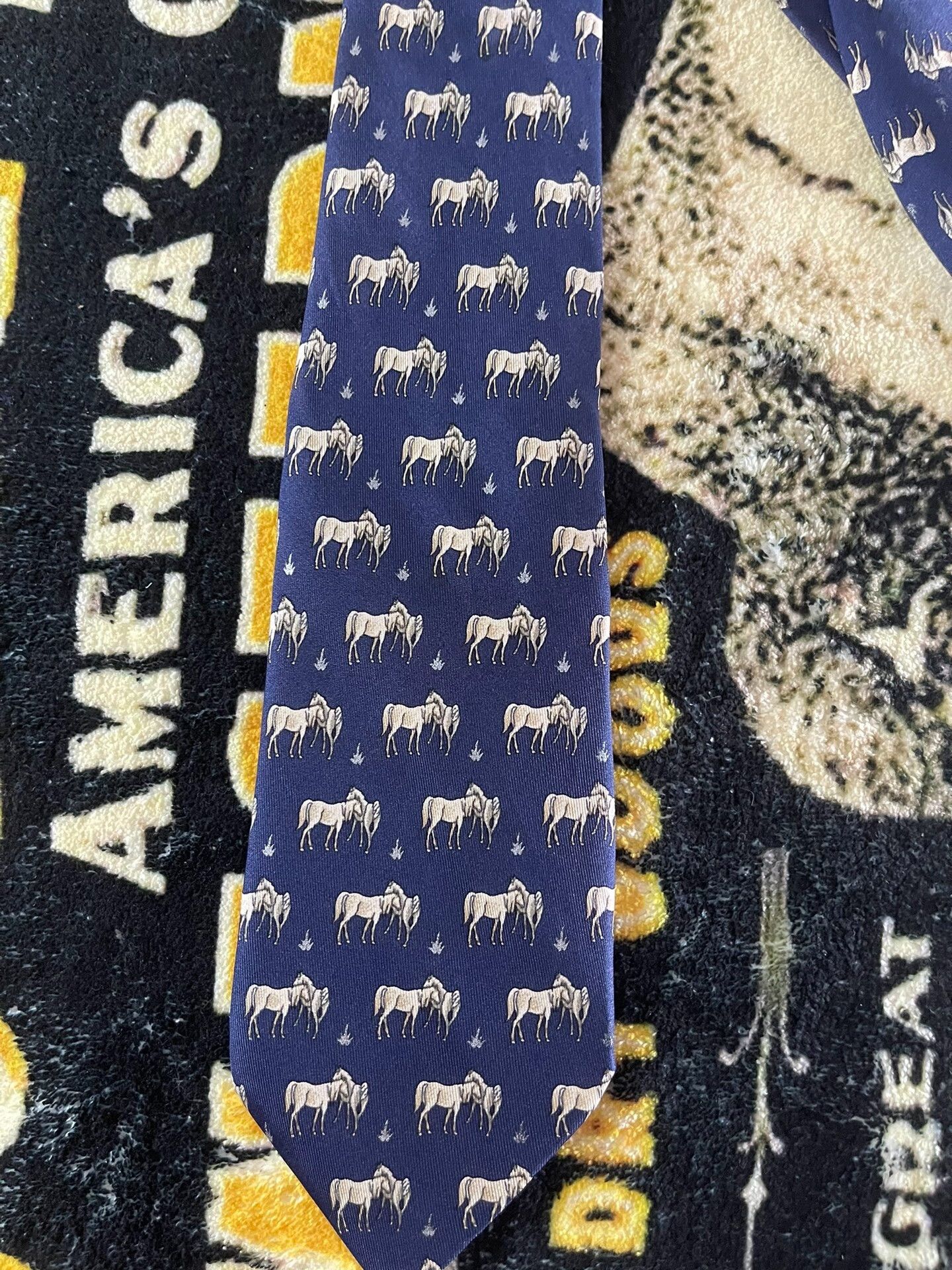 Hermes Hermès Made in France Ties Size ONE SIZE - 2 Thumbnail