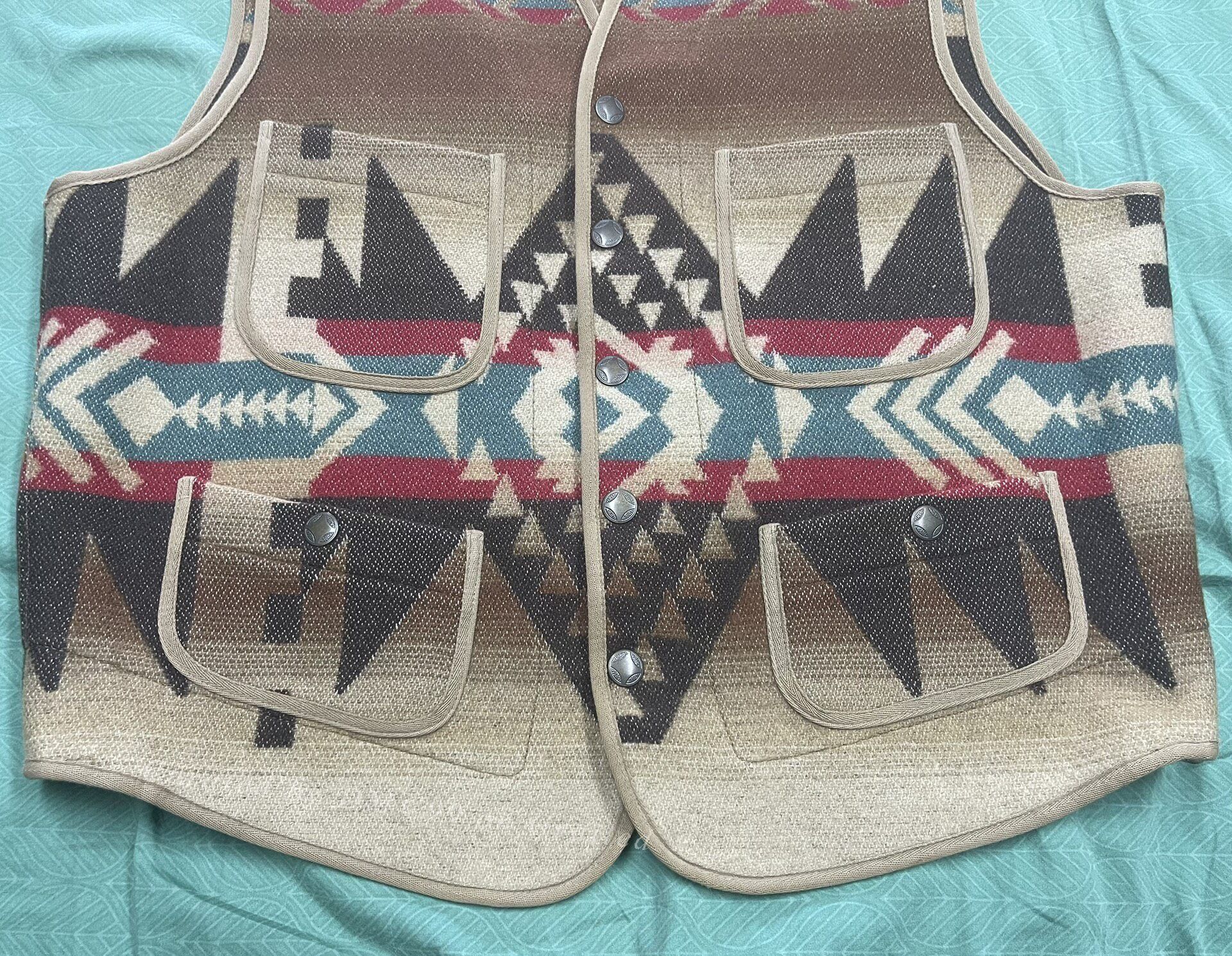 Polo Ralph Lauren Polo Ralph Lauren Navajo Wool Vest Size US M / EU 48-50 / 2 - 3 Thumbnail