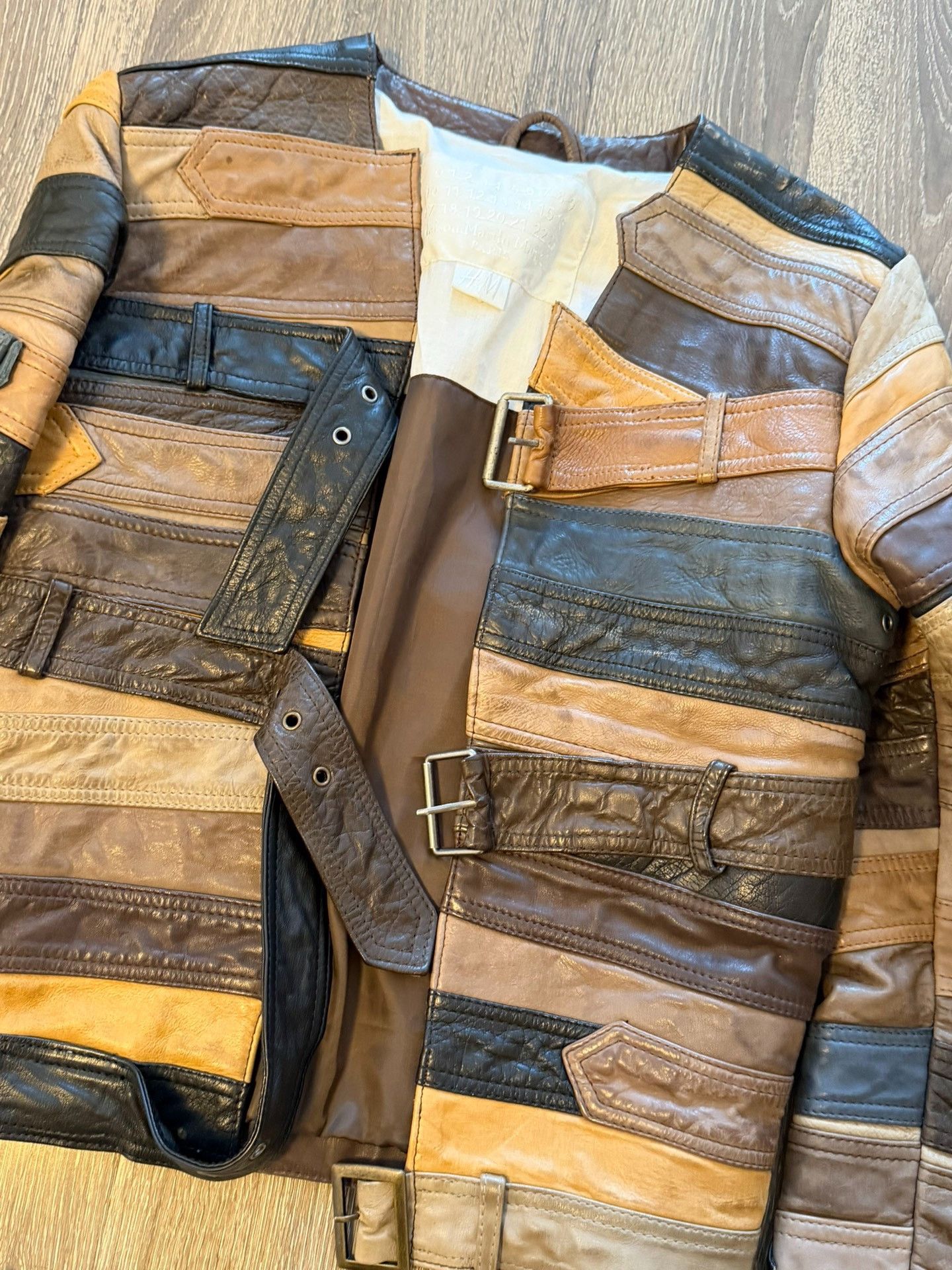 Maison Margiela Maison Margiela 12AW Cowhide Belt Jacket Size US XS / EU 42 / 0 - 4 Thumbnail