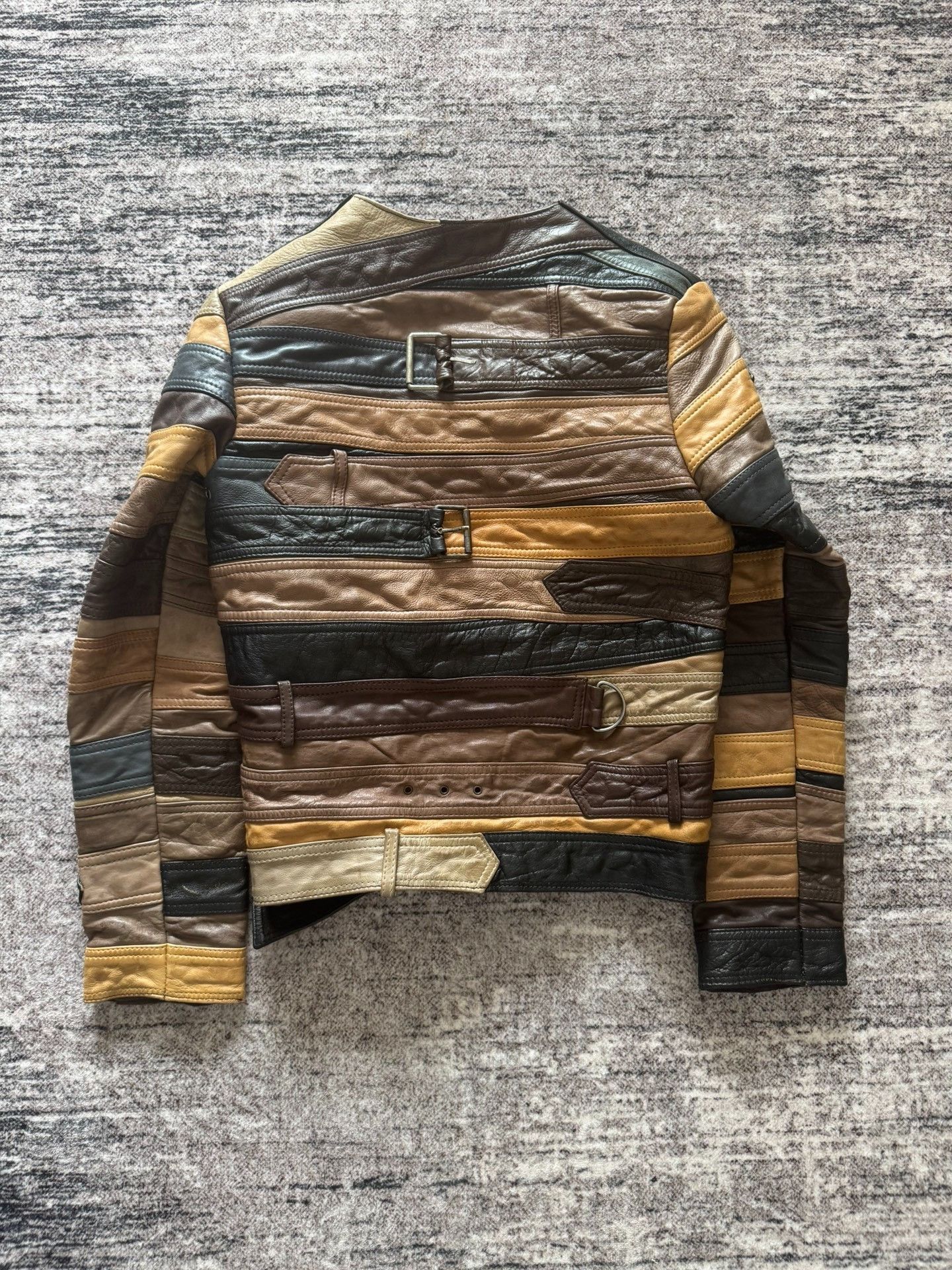 Maison Margiela Maison Margiela 12AW Cowhide Belt Jacket Size US XS / EU 42 / 0 - 2 Thumbnail
