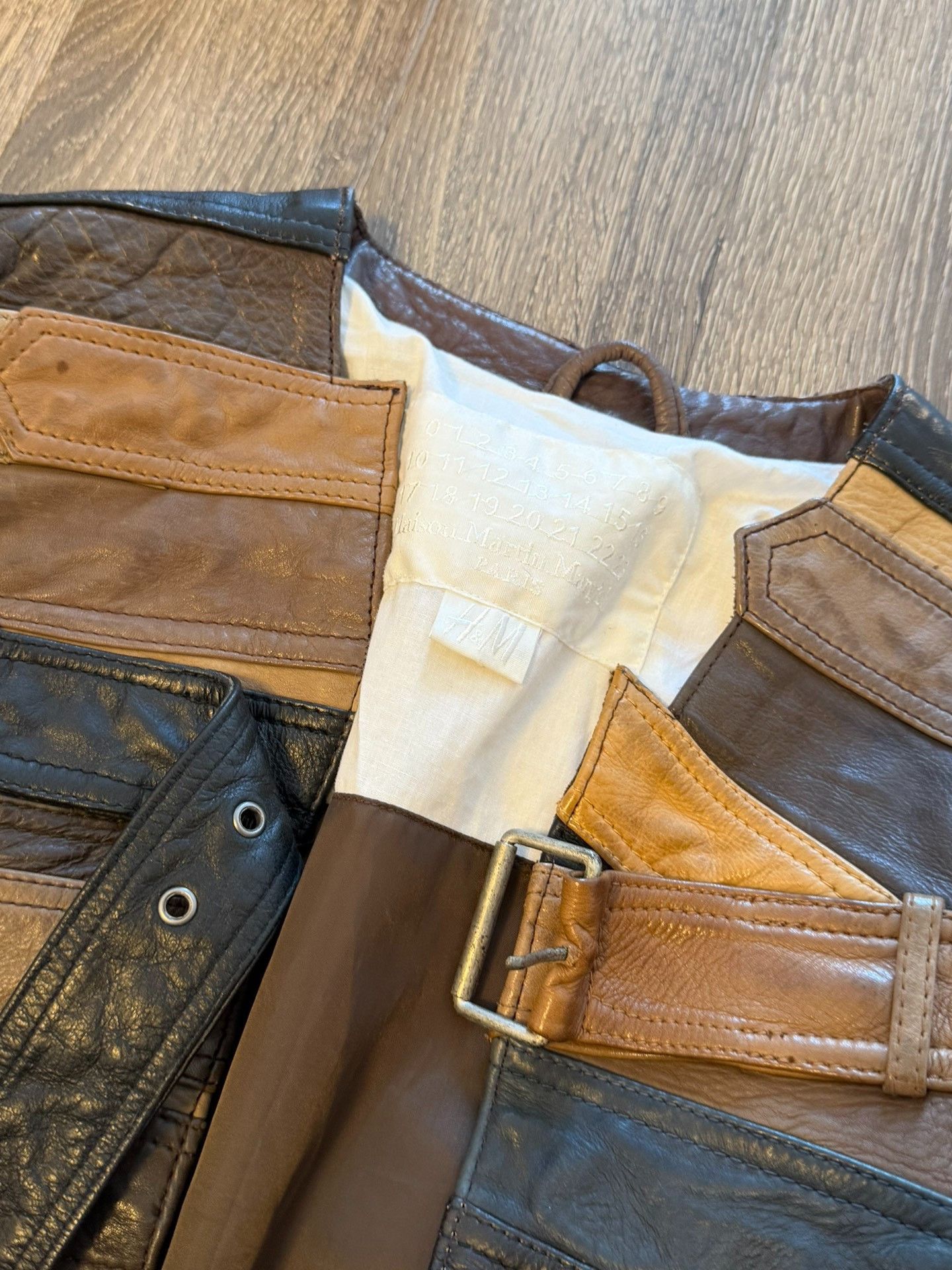Maison Margiela Maison Margiela 12AW Cowhide Belt Jacket Size US XS / EU 42 / 0 - 5 Thumbnail