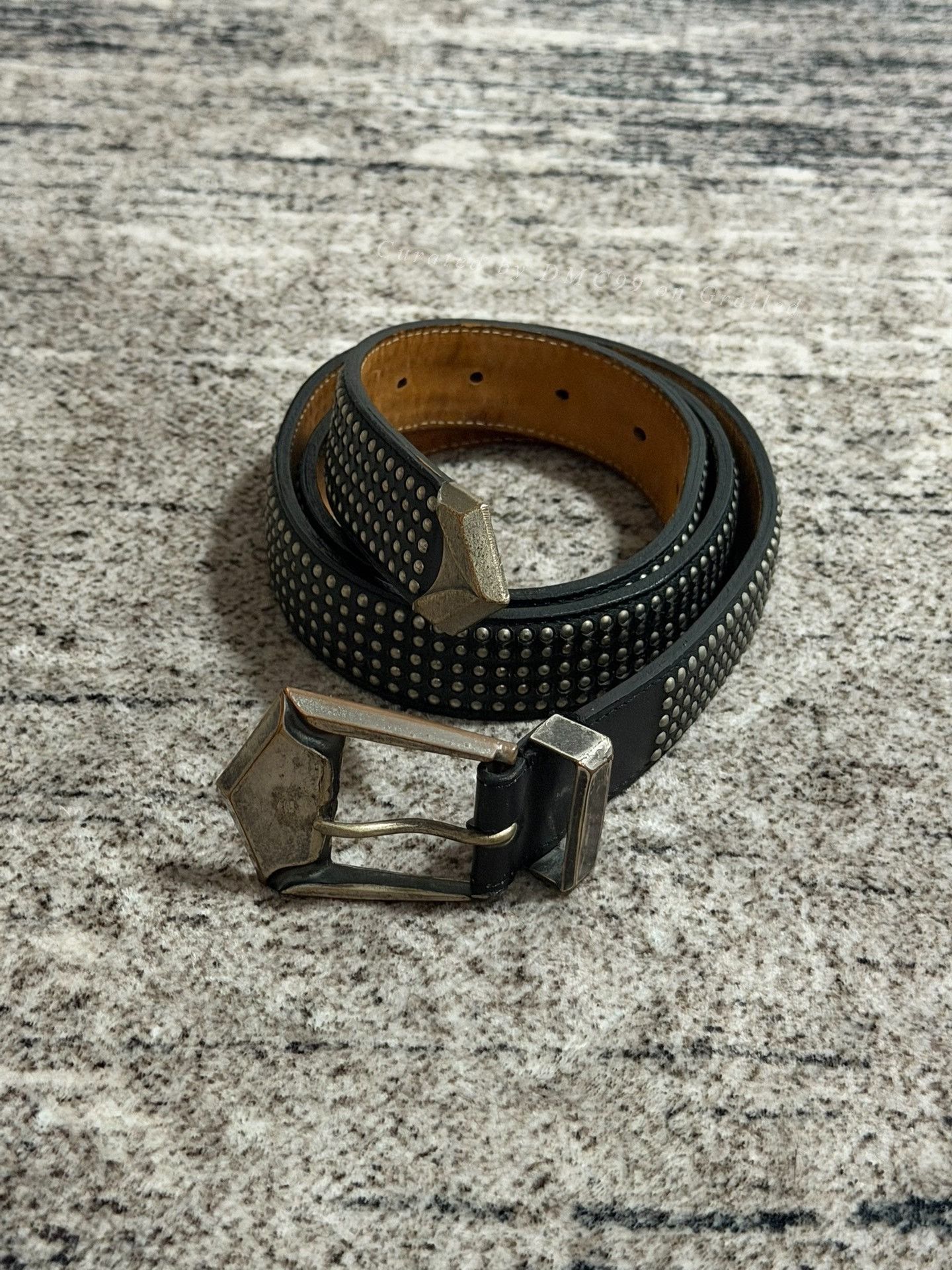 Balmain Balmain 11AW Rivet Metal Belt Size ONE SIZE - 2 Thumbnail