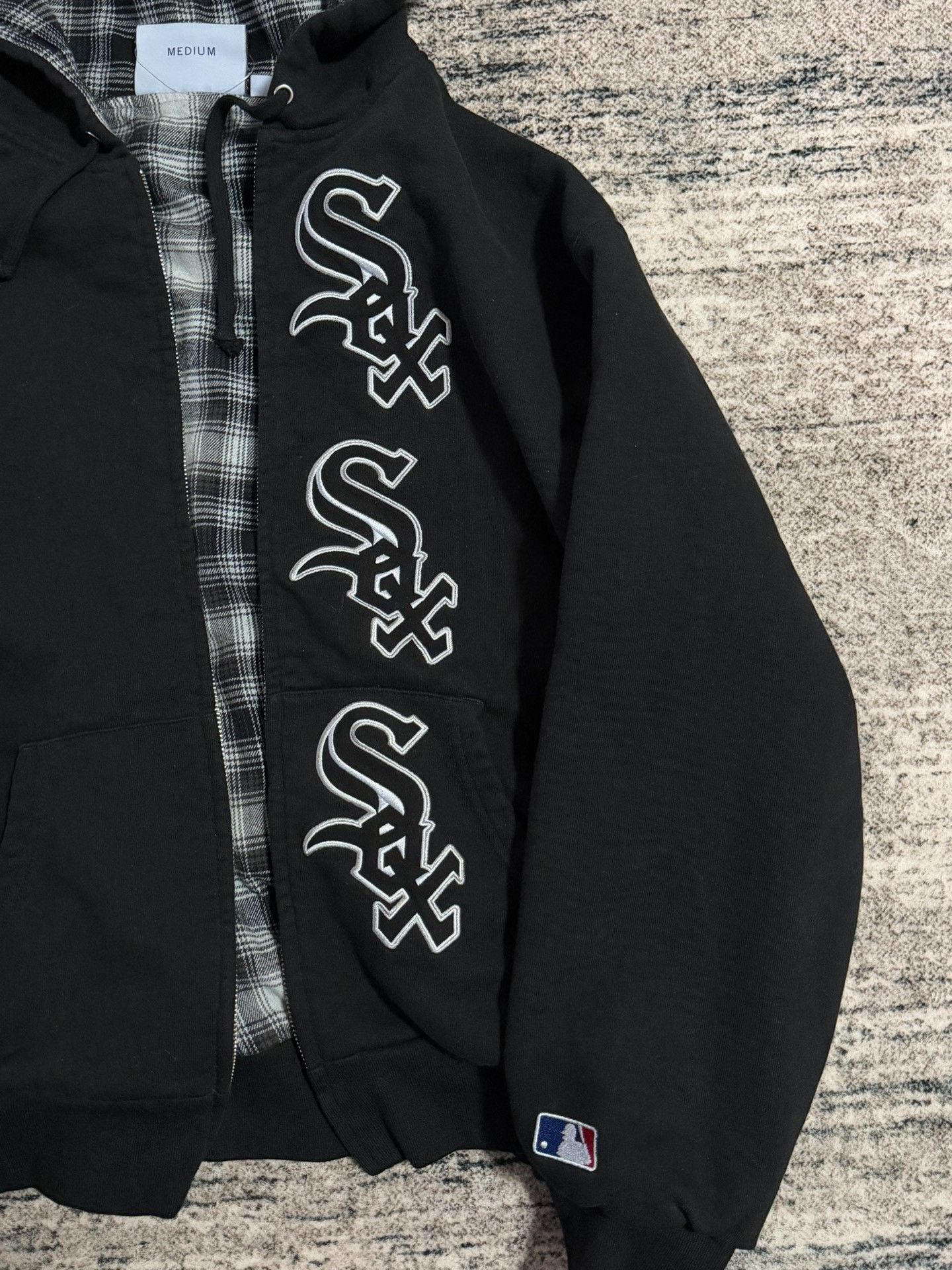 Supreme Supreme x Chicago White Sox Zip Up Hoodie Size US M / EU 48-50 / 2 - 2 Thumbnail