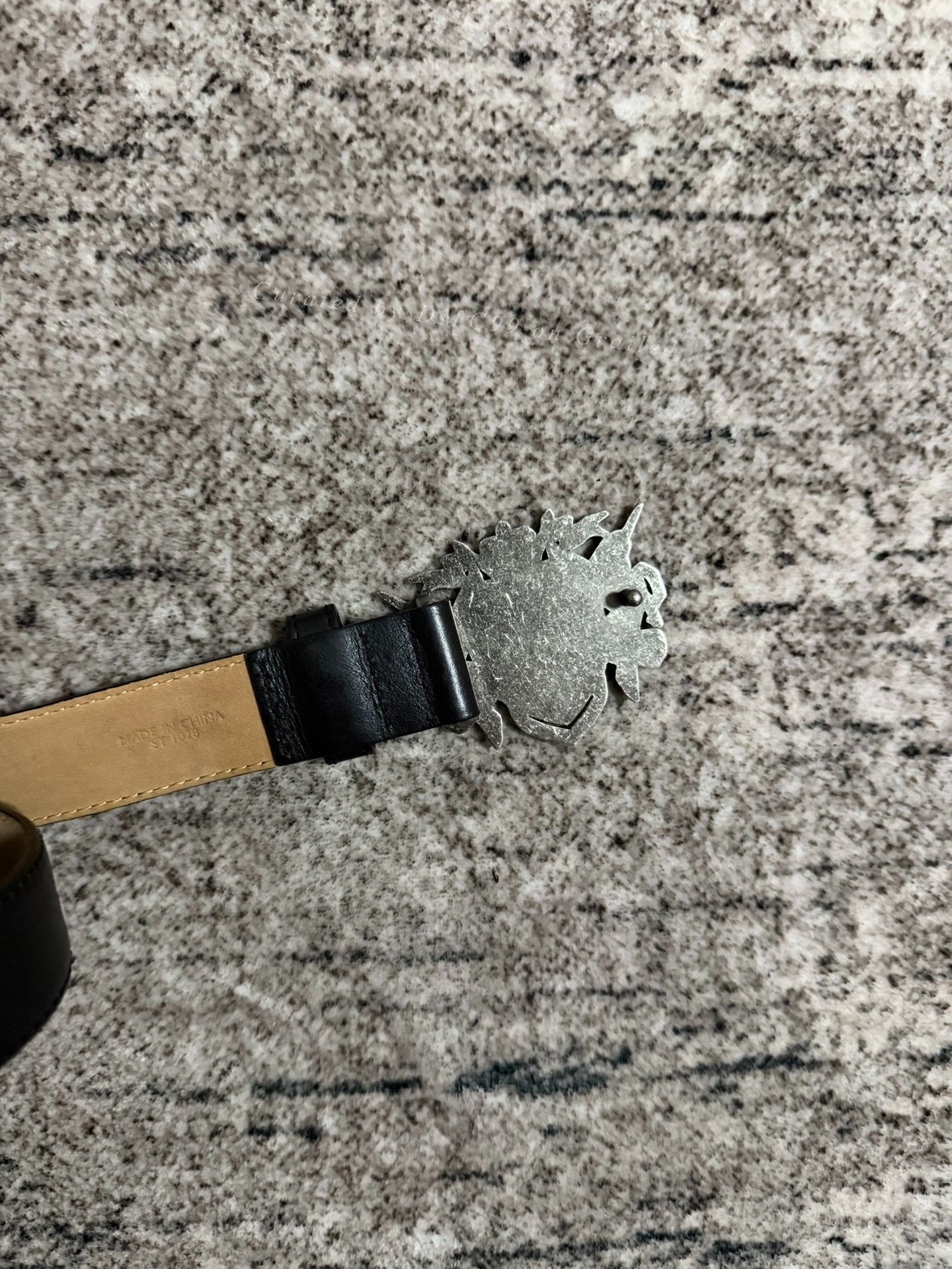 Givenchy Givenchy Pegasus Medal Distressed Belt Size ONE SIZE - 3 Thumbnail