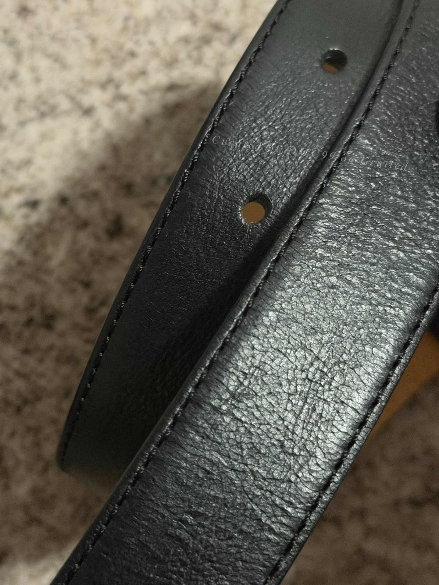Givenchy Givenchy Pegasus Medal Distressed Belt Size ONE SIZE - 4 Thumbnail