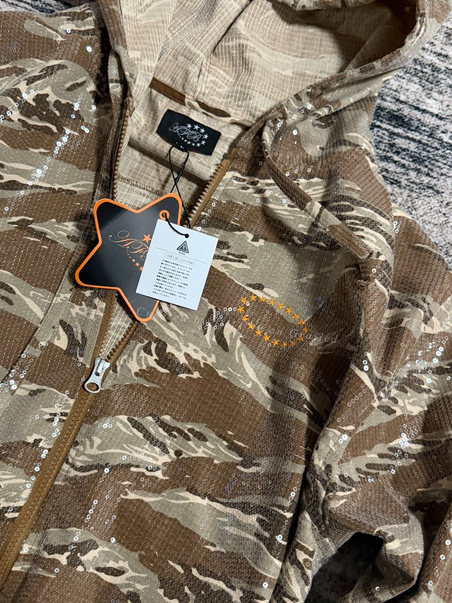 AVAVAV Hooded Spangle Camouflage Jacket Size US L / EU 52-54 / 3 - 2 Thumbnail