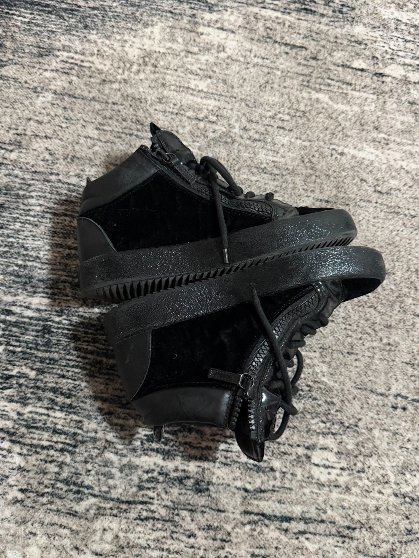 Giuseppe Zanotti Giuseppe Zanotti Silver Wing Zip Boots Size US 8 / EU 41 - 4 Thumbnail