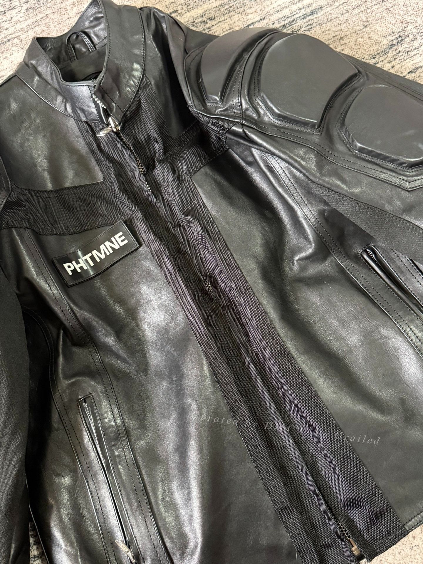 VTMNTS Phtmne BULLY Leather Jacket Size US XL / EU 56 / 4 - 4 Thumbnail