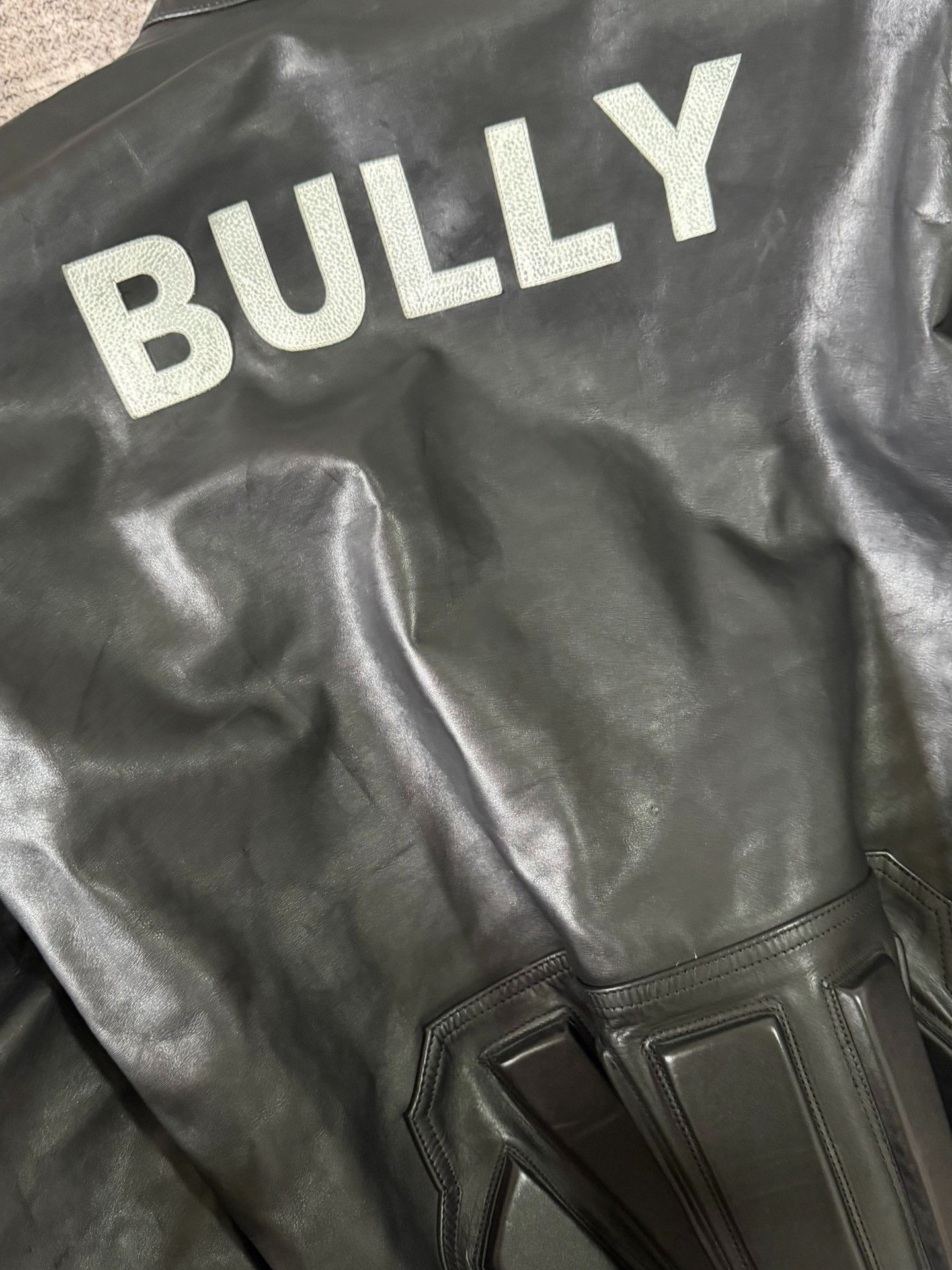 VTMNTS Phtmne BULLY Leather Jacket Size US XL / EU 56 / 4 - 2 Thumbnail