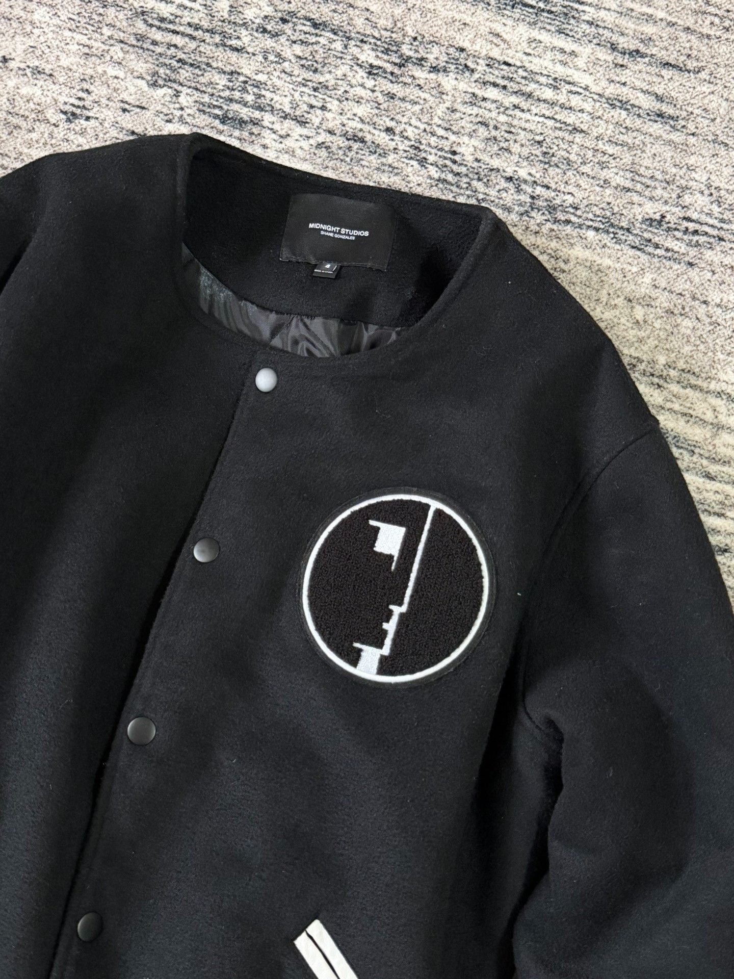 Midnight Studios Midnight Studios Bauhaus Varsity Jacket Size US XL / EU 56 / 4 - 2 Thumbnail