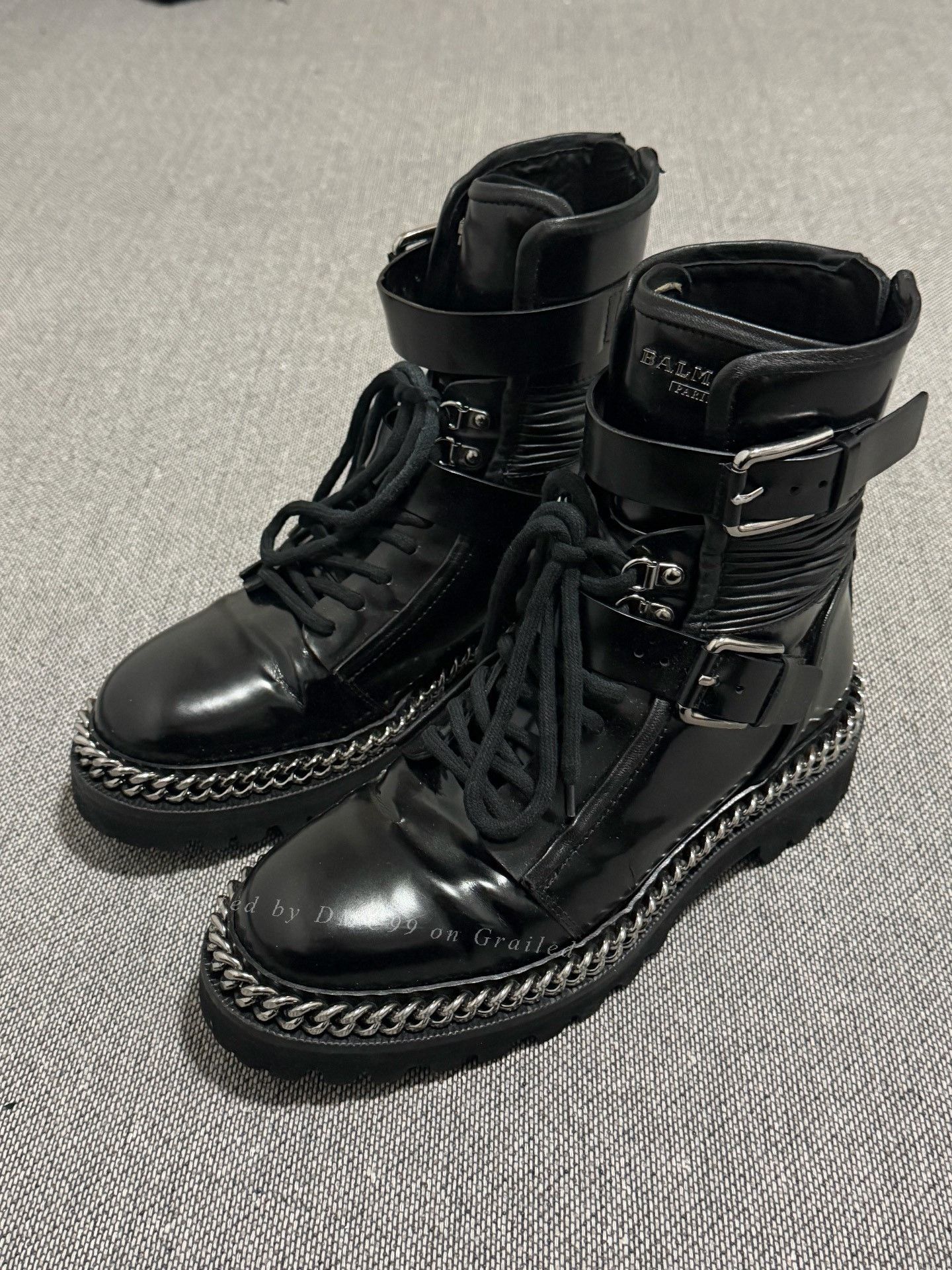 Balmain Balmain Homme Chain Strap Boots Size US 10 / EU 43 - 2 Thumbnail