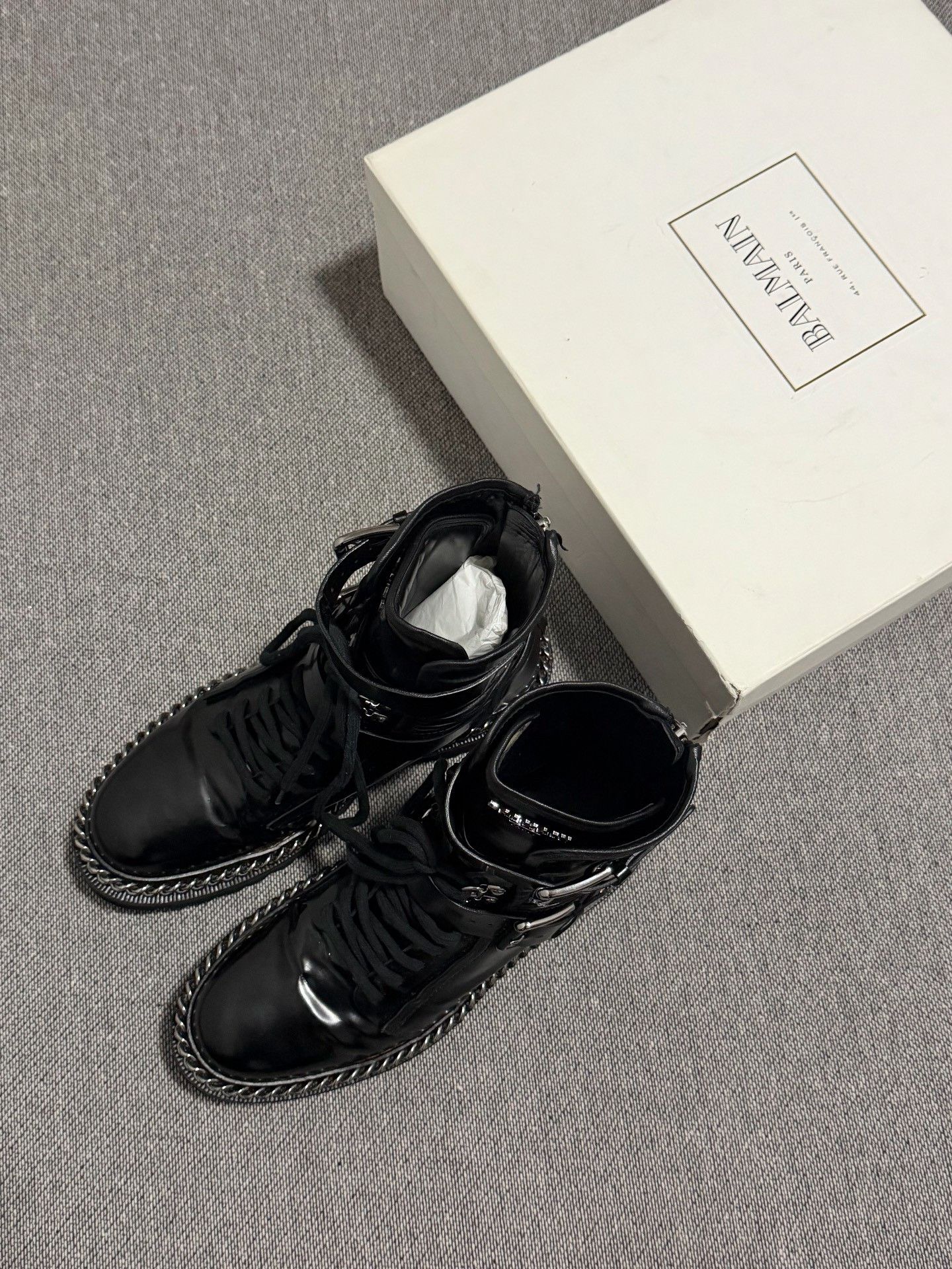 Balmain Balmain Homme Chain Strap Boots Size US 10 / EU 43 - 5 Thumbnail