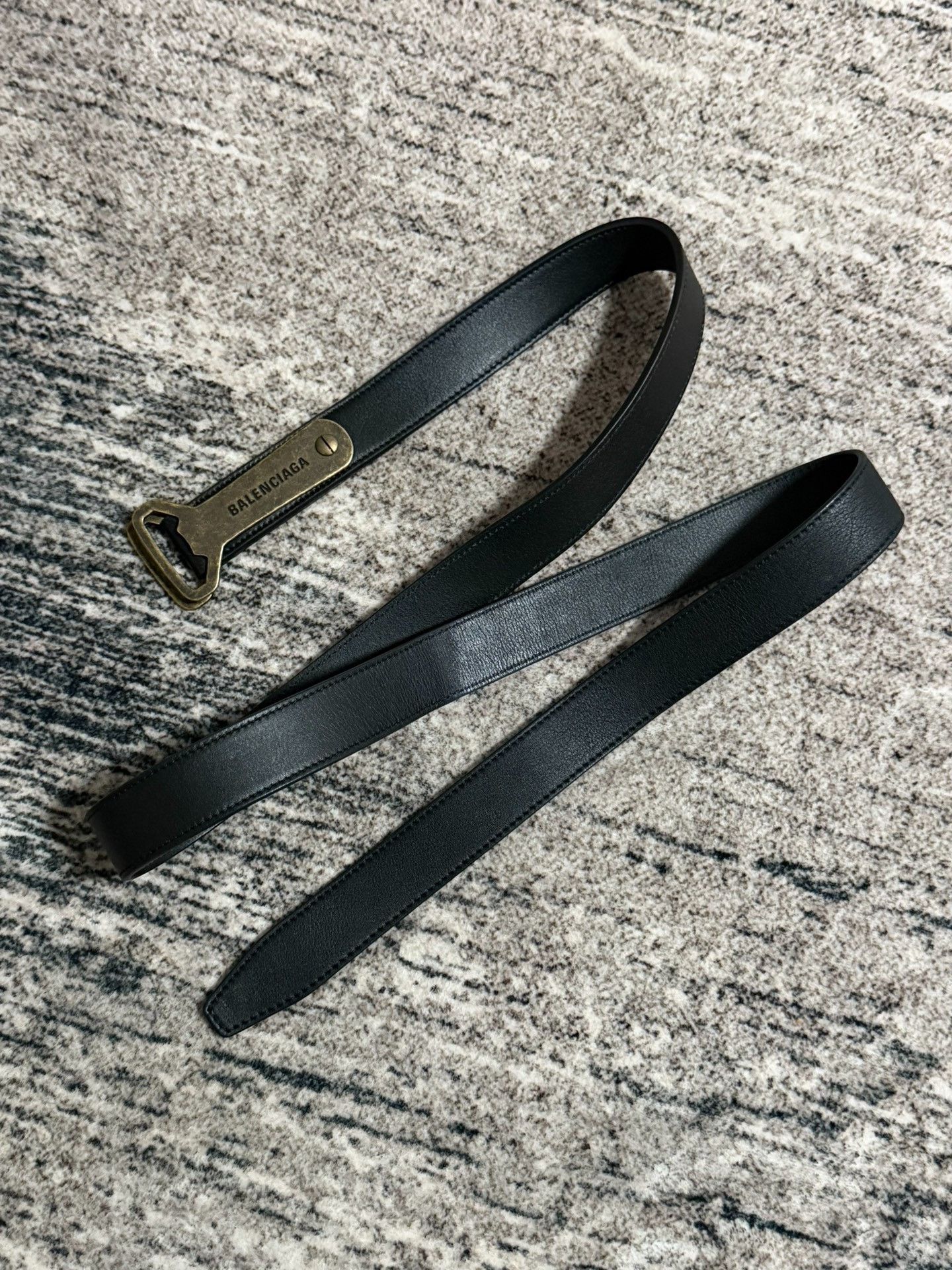 Balenciaga Balenciaga 25SS Distressed Bottle Opener Belt Size ONE SIZE - 3 Thumbnail