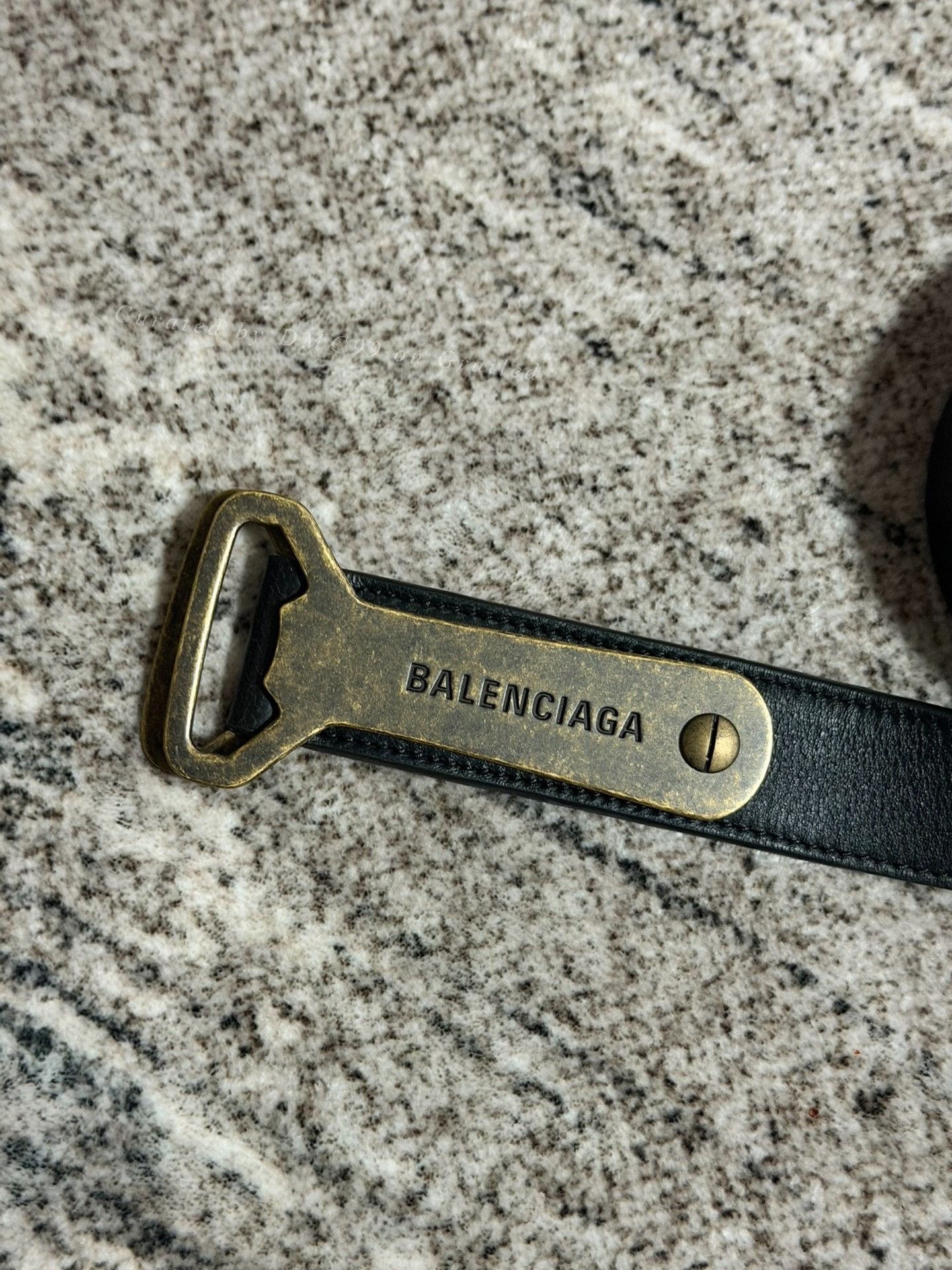 Balenciaga Balenciaga 25SS Distressed Bottle Opener Belt Size ONE SIZE - 2 Thumbnail