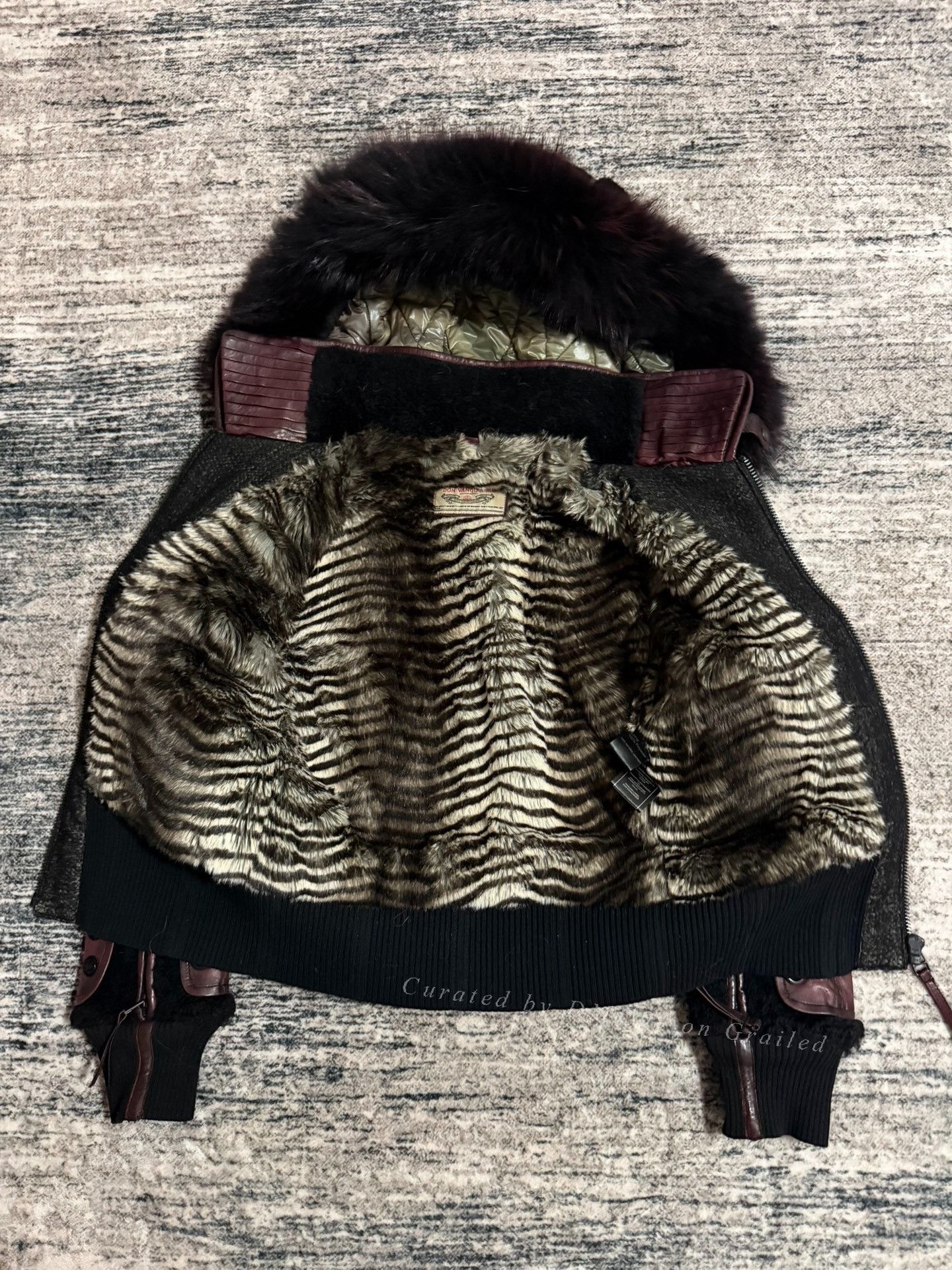 Vanquish Don Vanquisher Shearling Bomber Size US S / EU 44-46 / 1 - 4 Thumbnail