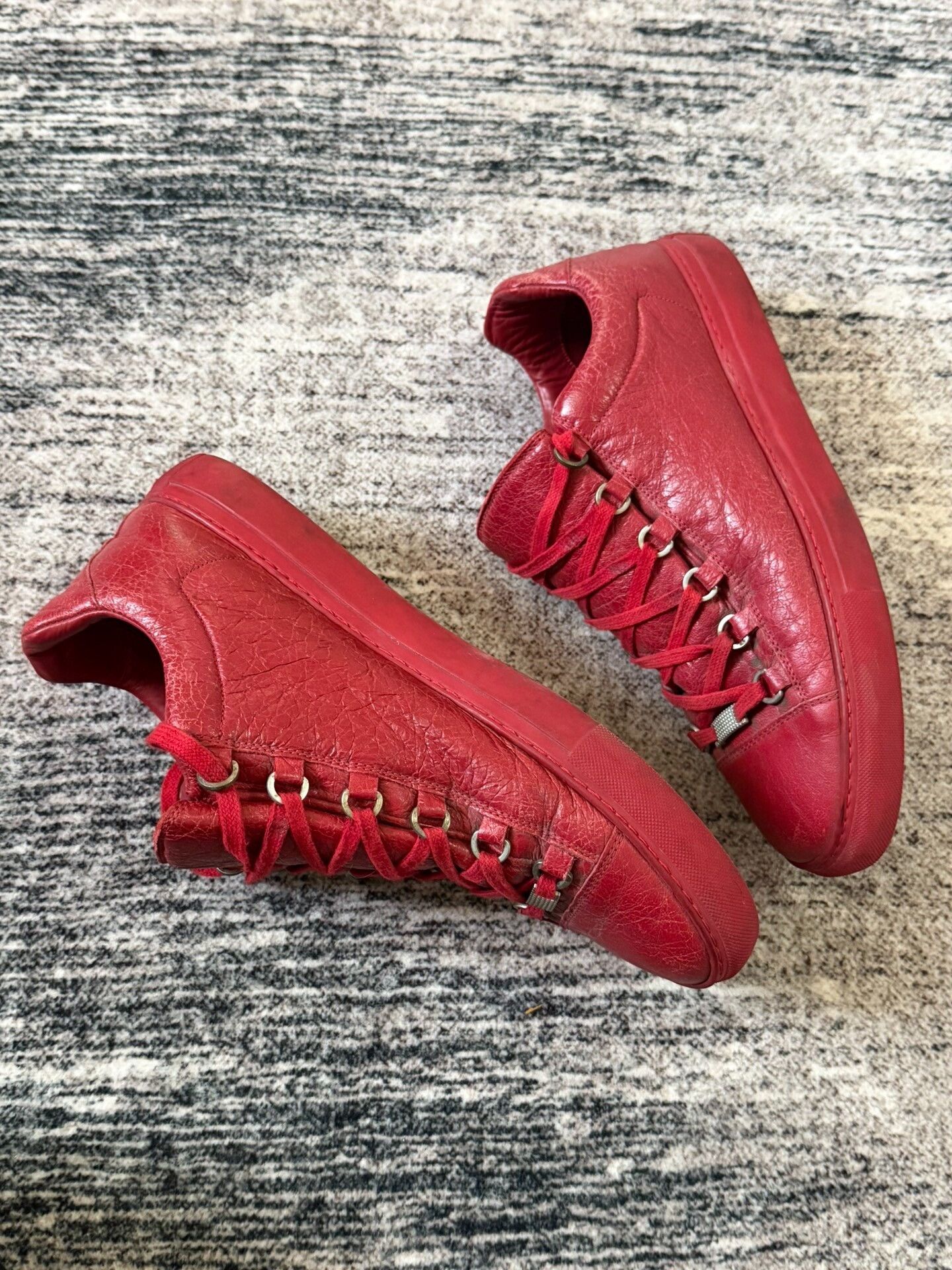 Balenciaga Balenciaga Arena Sheepskin Low-Top Sneakers Size US 10 / EU 43 - 3 Thumbnail