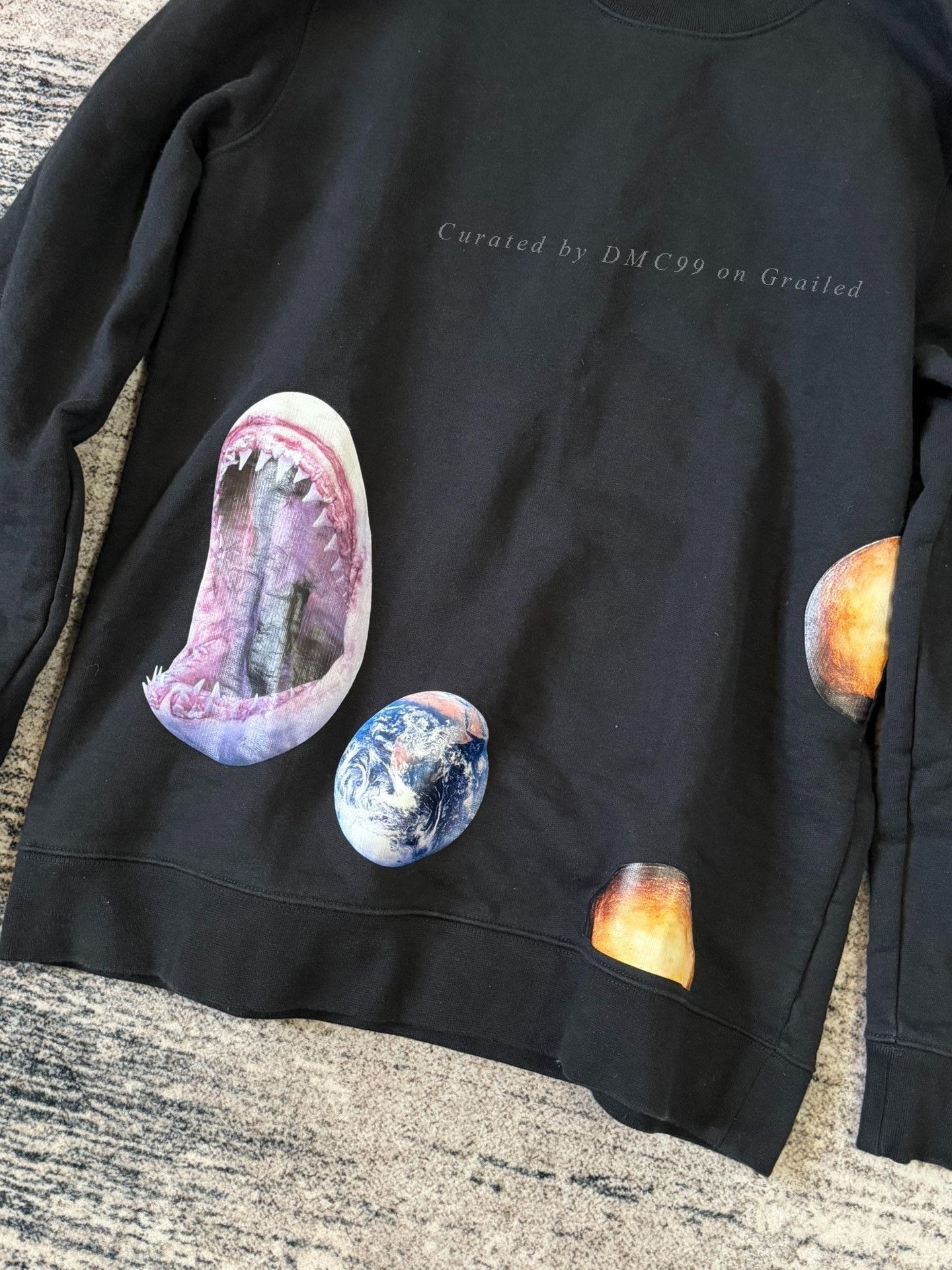 Raf Simons Raf Simons Sterling Ruby 2014 Printed Sweatshirt Size US L / EU 52-54 / 3 - 2 Thumbnail