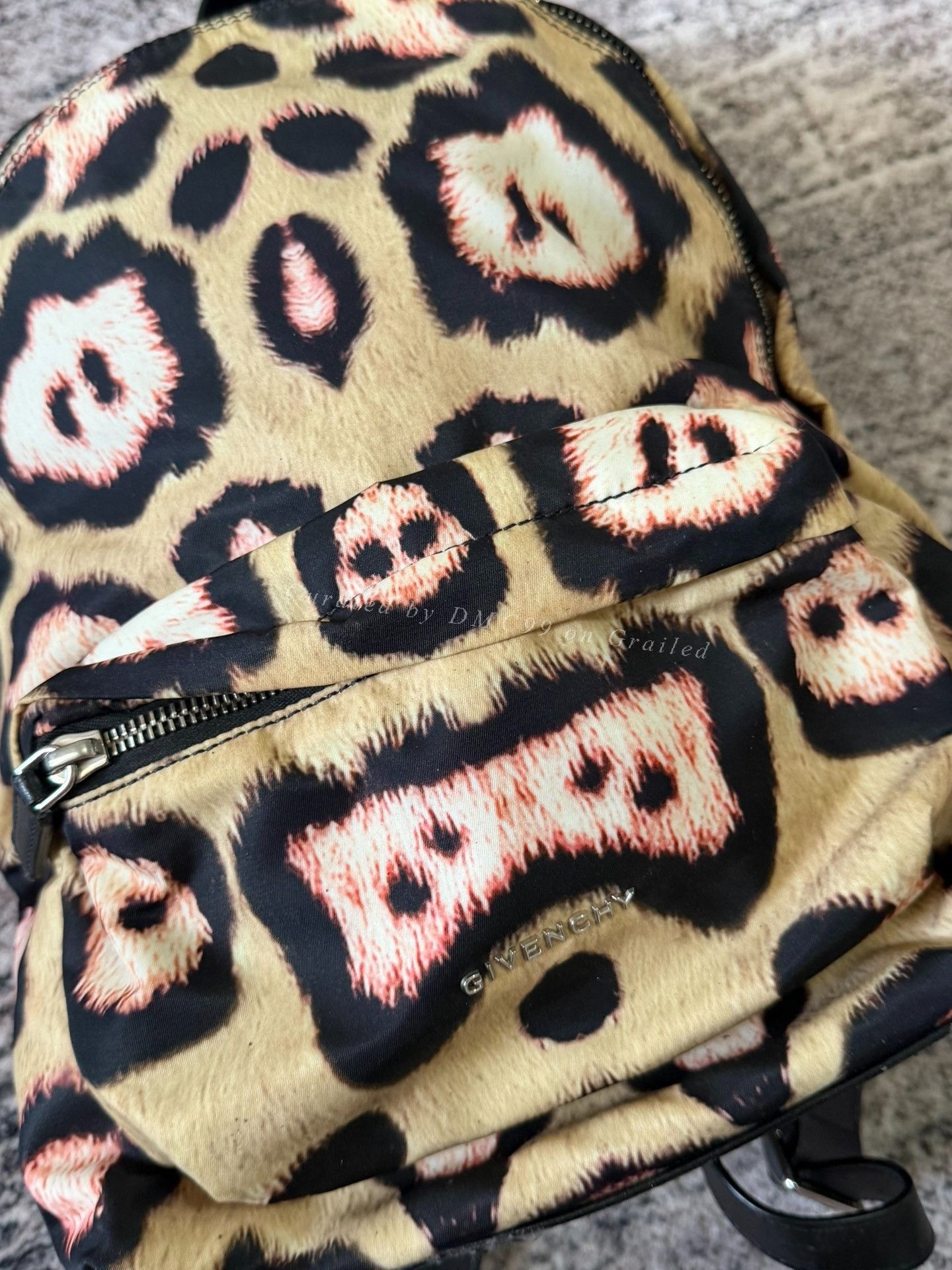 Givenchy Givenchy Runway Leopard Pig Nose Backpack Size ONE SIZE - 3 Thumbnail
