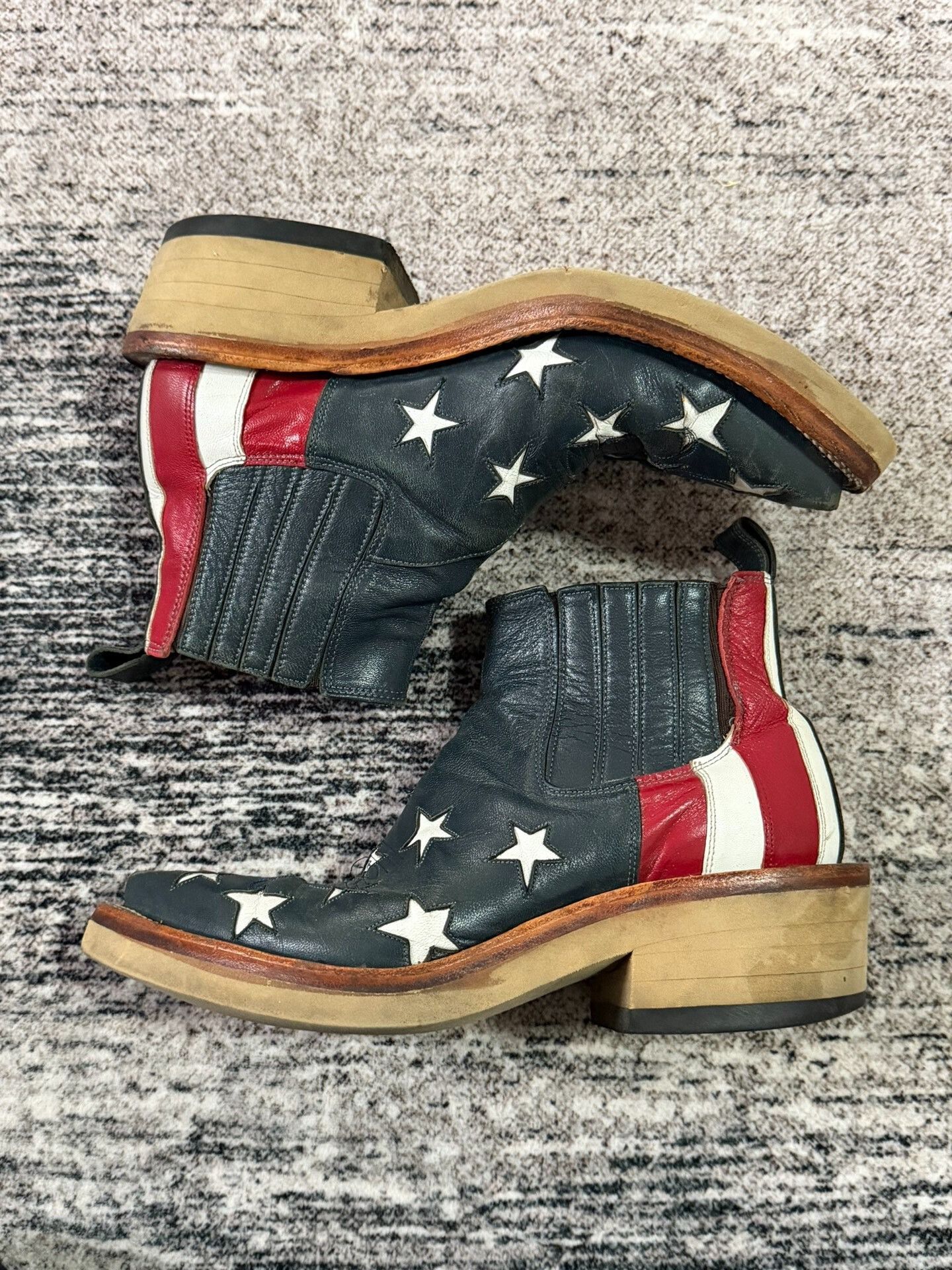 Takahiromiyashita The Soloist. SOLOIST Thick-Soled Western Chelsea Boots Size US 8 / EU 41 - 2 Thumbnail