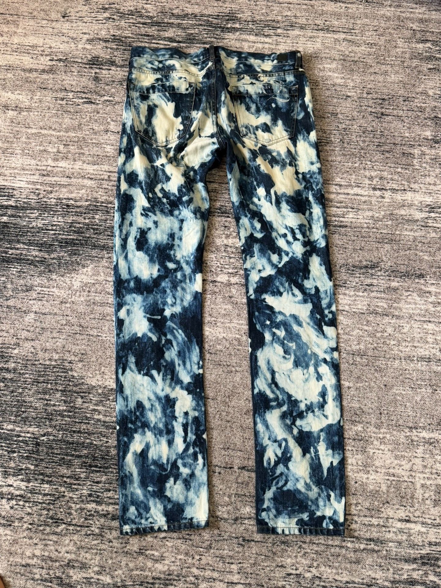 Alexander McQueen Alexander McQueen Splatter Tie-Dye Jeans Size US 32 / EU 48 - 4 Thumbnail