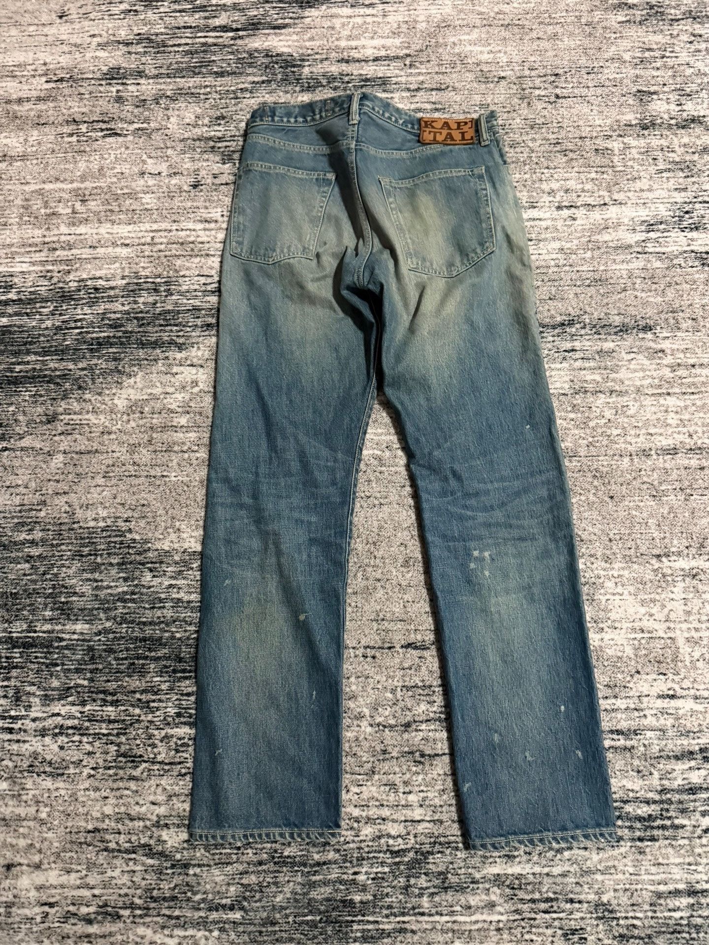 Kapital KAPITAL 14oz Monkey Cisco Sashiko Jeans Size US 34 / EU 50 - 3 Thumbnail
