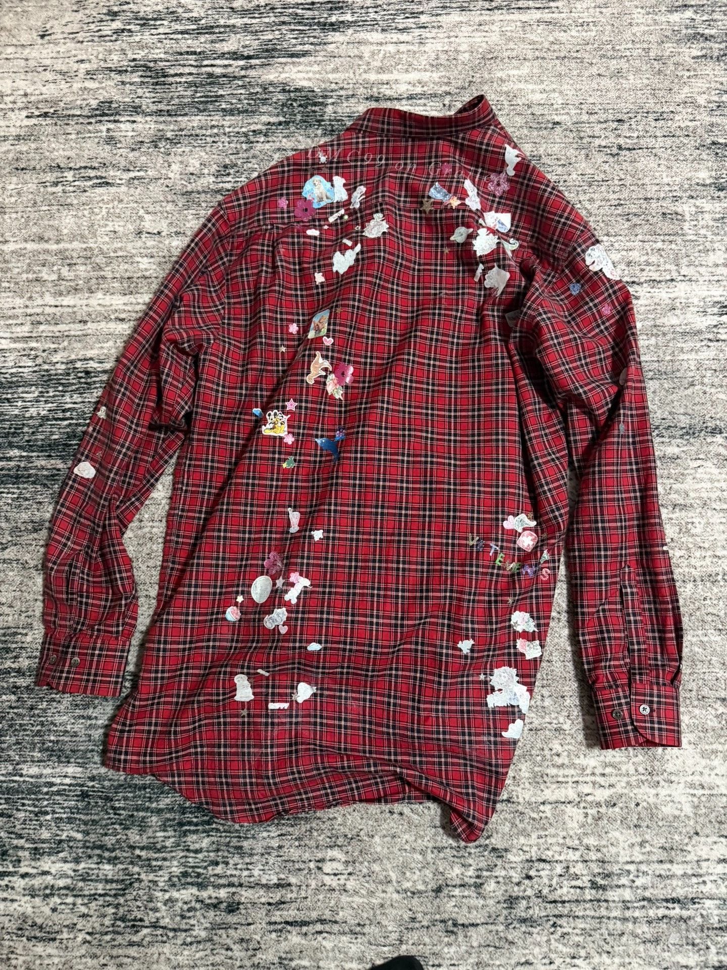 Vetements Vetements Disney Red Plaid Shirt Size S / US 4 / IT 40 - 5 Thumbnail