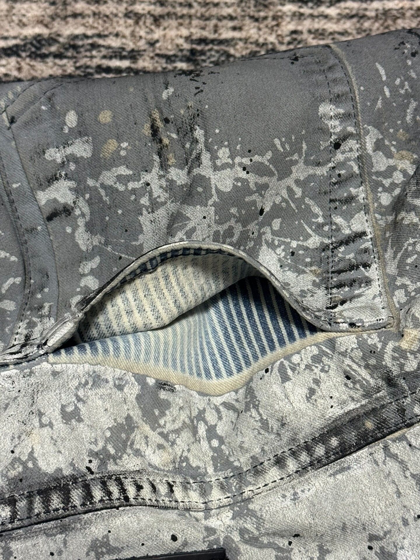 Diesel Diesel Gradient Paint Denim Jeans Size US 32 / EU 48 - 3 Thumbnail