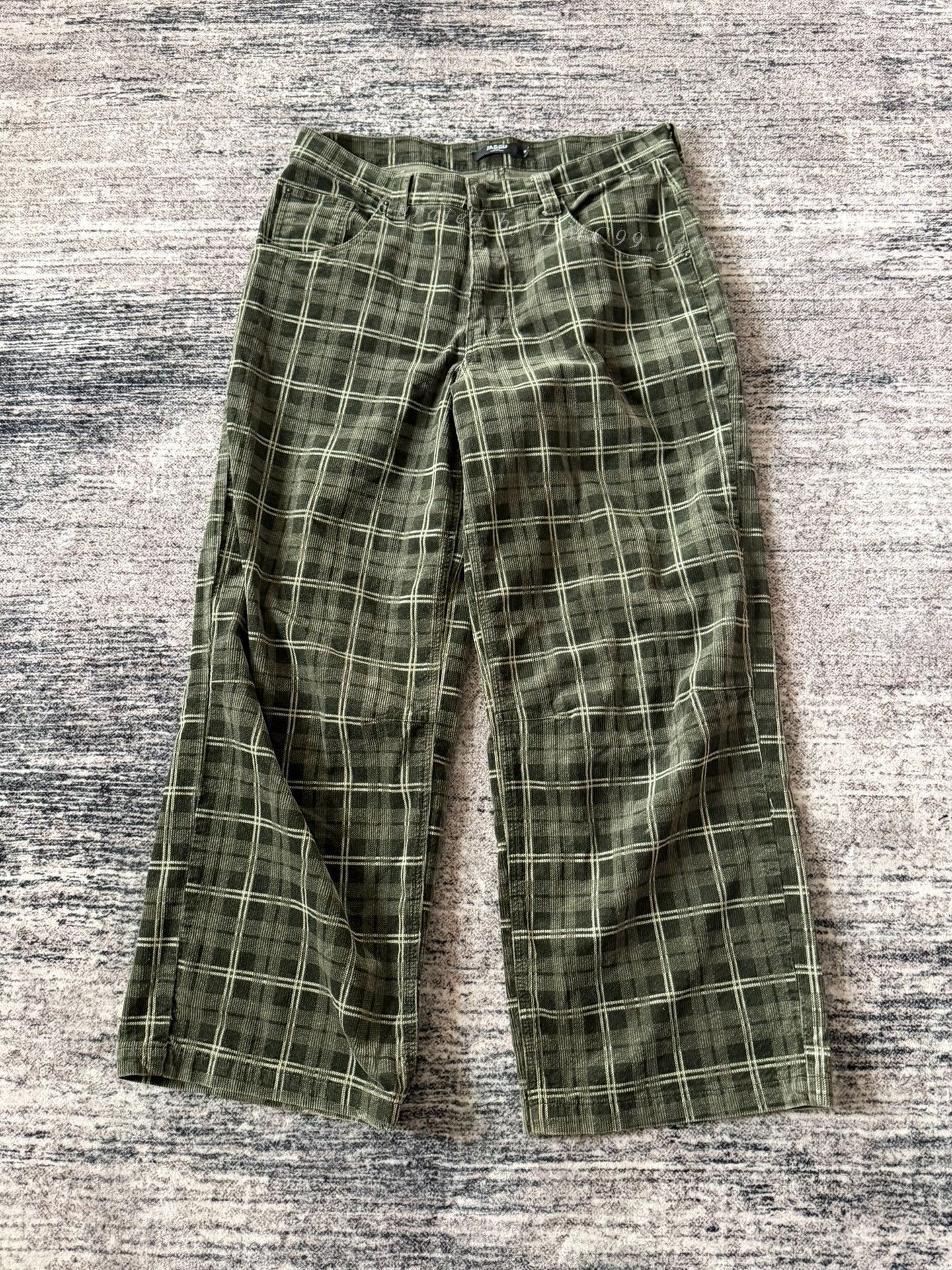 Jaded London Jaded London Colossus Corduroy Check Trousers Size US 34 / EU 50 - 3 Thumbnail
