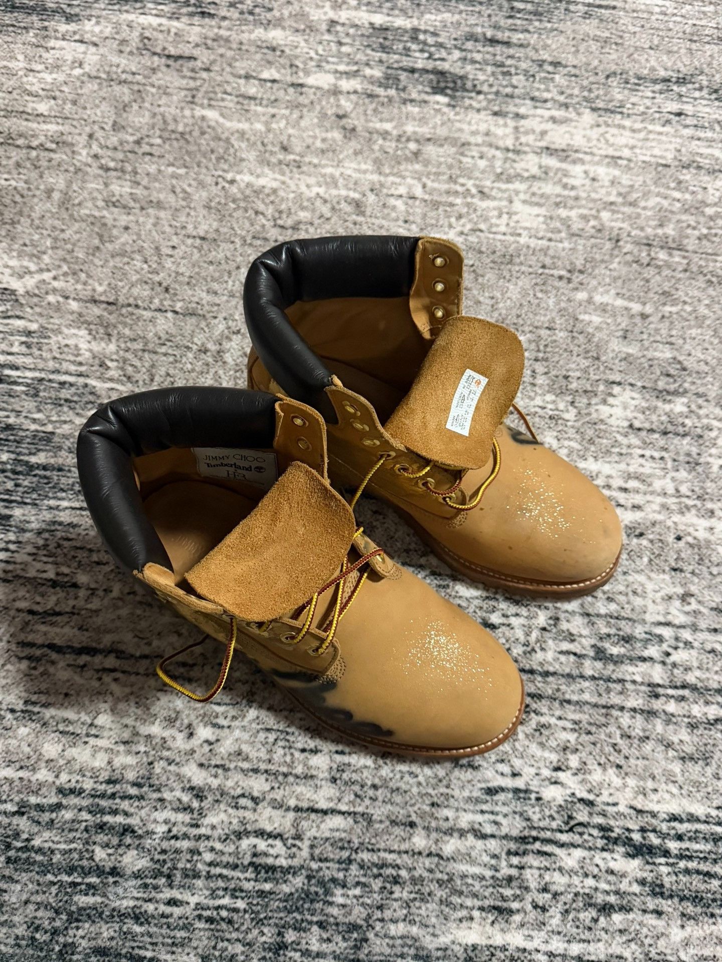 Jimmy Choo Jimmy Choo x Timberland Graffiti Boots Size US 9 / EU 42 - 2 Thumbnail