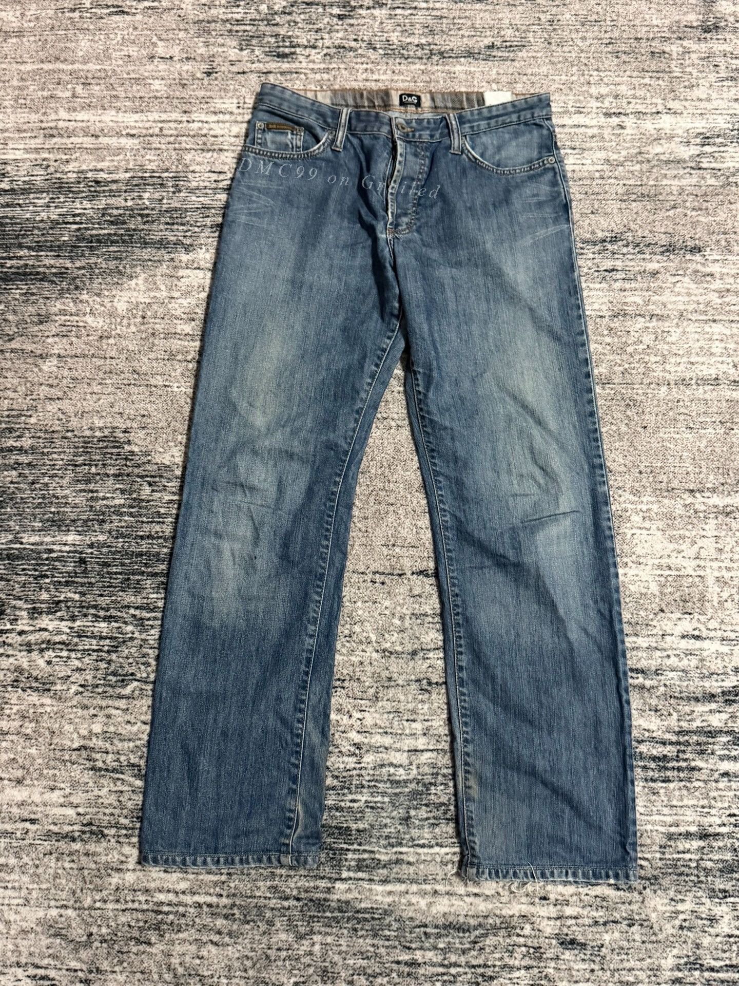 Dolce & Gabbana Dolce & Gabbana Distressed Blue Jeans Size US 26 / EU 42 - 3 Thumbnail