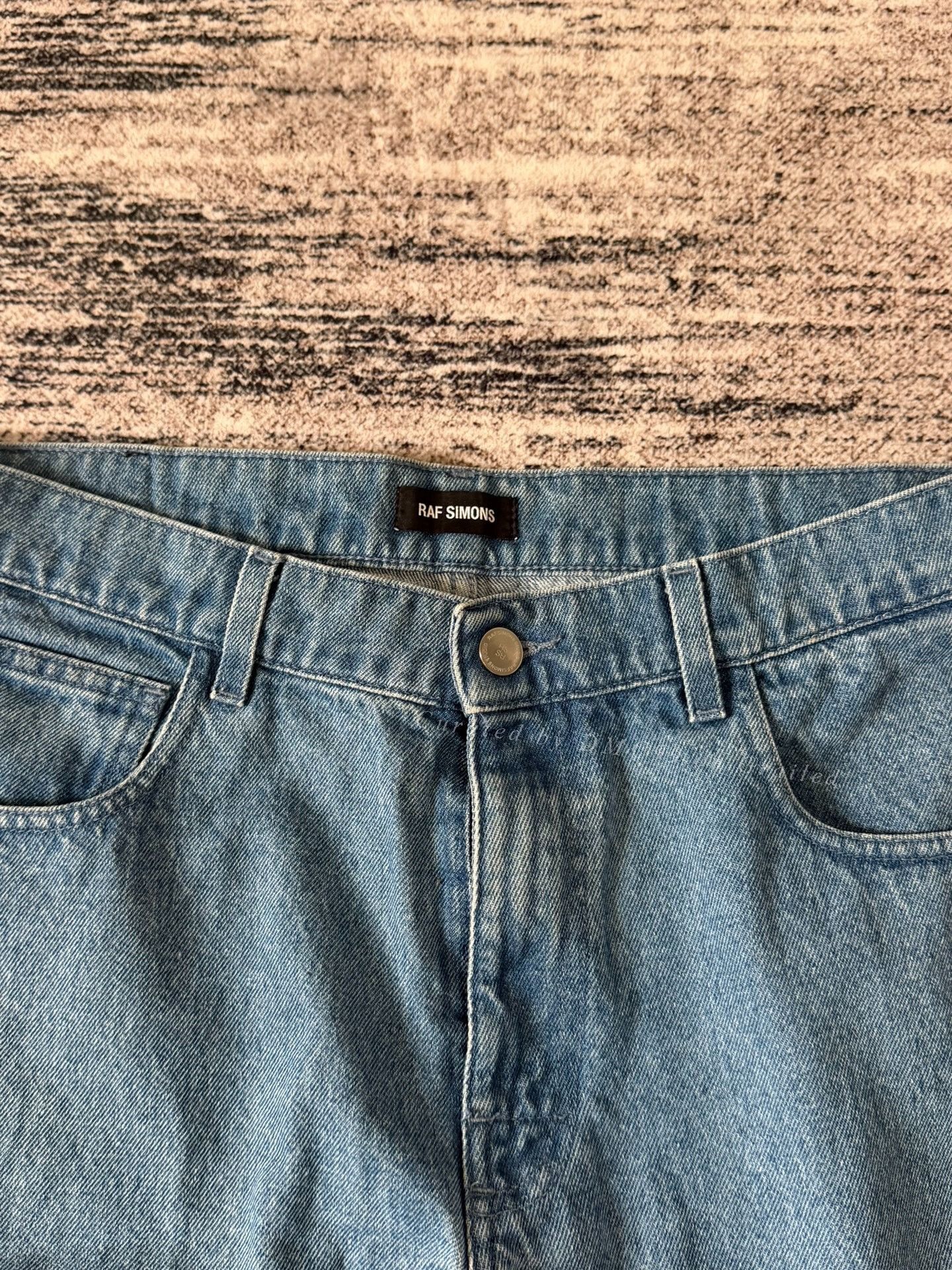 Raf Simons Raf Simons 18SS Iron Ring Blue Jeans Size US 35 - 3 Thumbnail