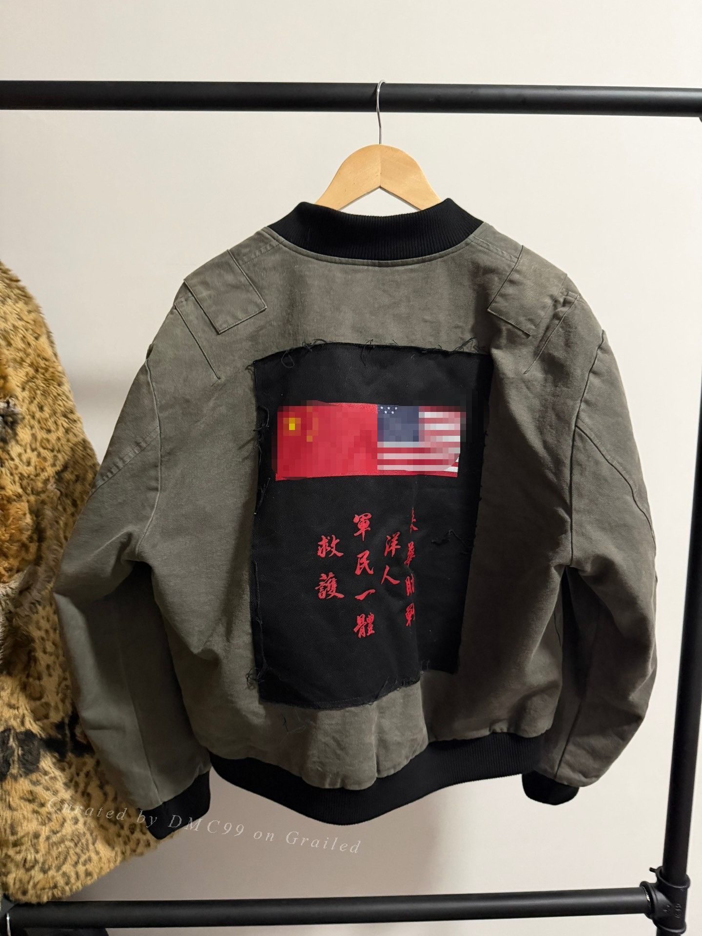 Vintage GINKCLE Blood Chit Bomber Jacket Size US M / EU 48-50 / 2 - 3 Thumbnail